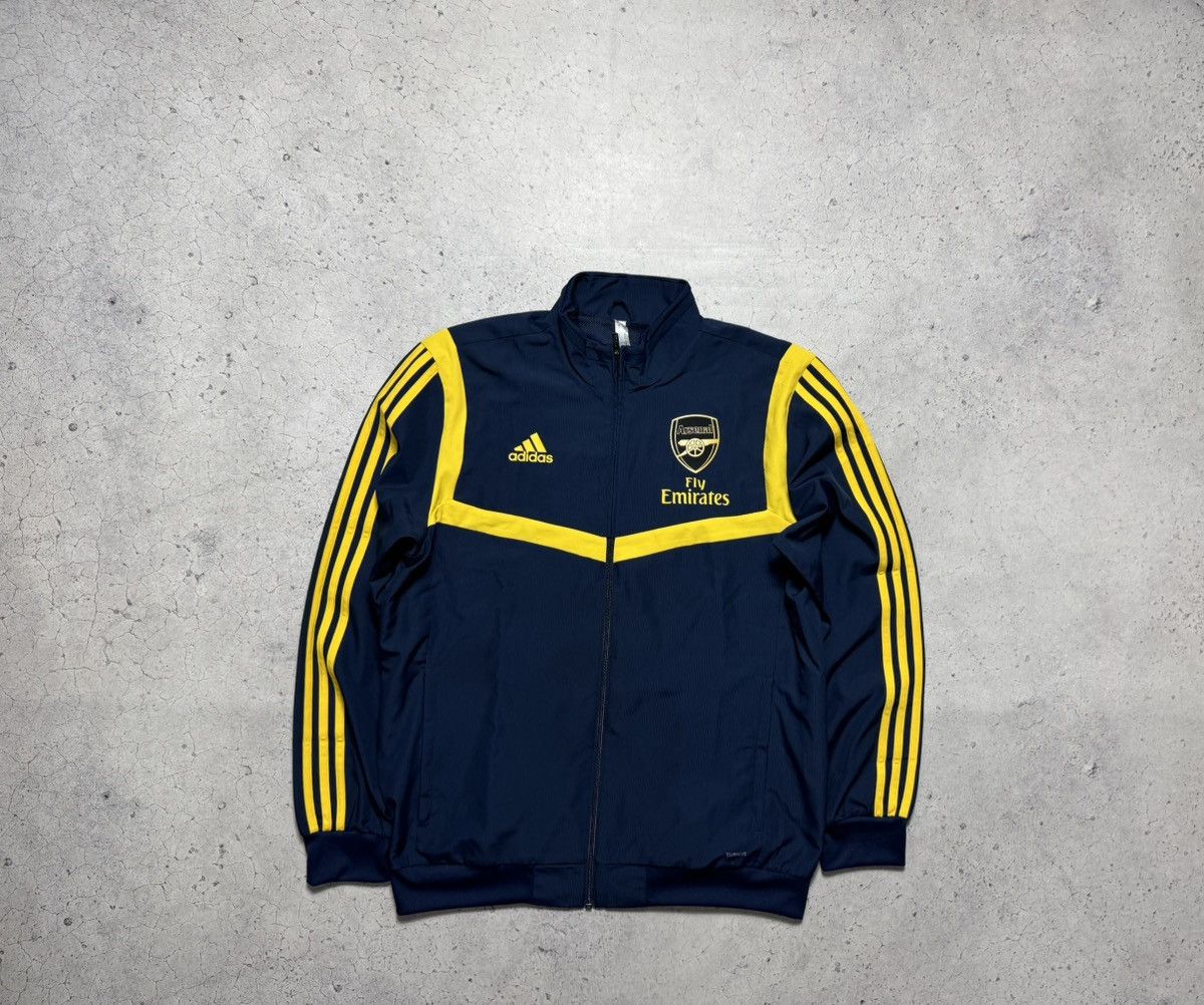 Adidas Adidas FC Arsenal Vintage Nylon Full Zip Jacket Football Size US L / EU 52-54 / 3 - 1 Thumbnail