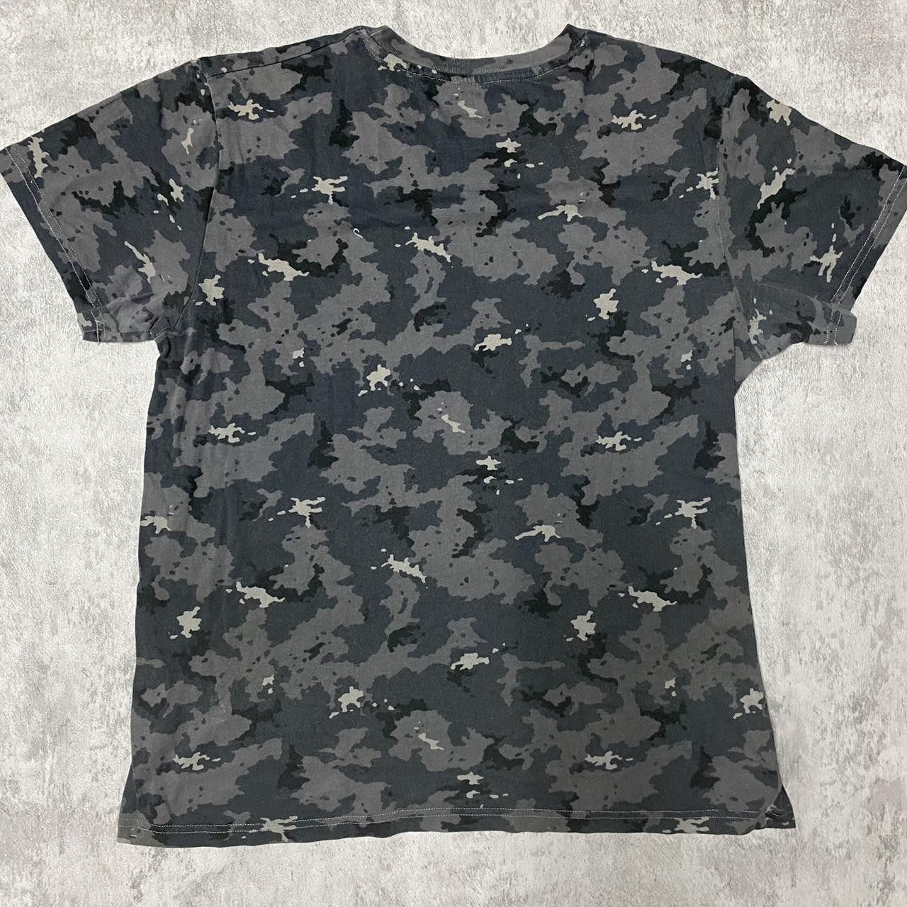 Other Grey & black camo cotton t-shirt #camo Size US L / EU 52-54 / 3 - 4 Thumbnail
