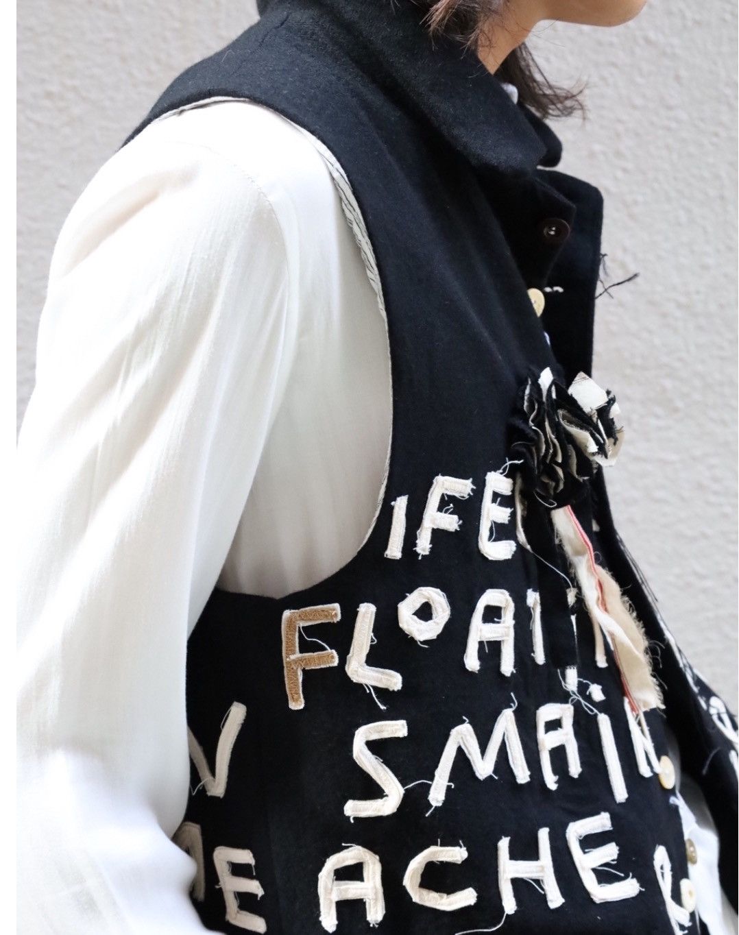 Archivio J.M. Ribot Hand Embroidered Vest Size US L / EU 52-54 / 3 - 11 Thumbnail