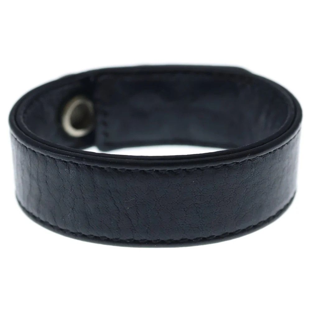 Chrome Hearts Chrome Hearts Rolling Stones lip tongue leather bracelet Size ONE SIZE - 2 Thumbnail