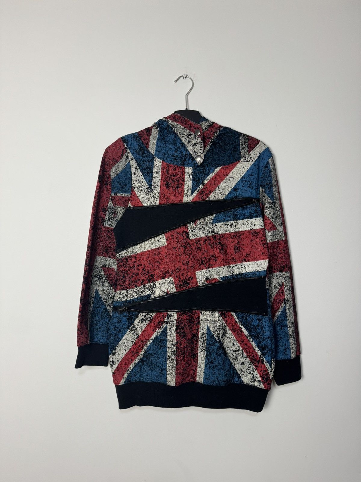 Japanese Brand Avant garde United Kingdom flag zipper hoodie Japanese style Size US S / EU 44-46 / 1 - 1 Thumbnail
