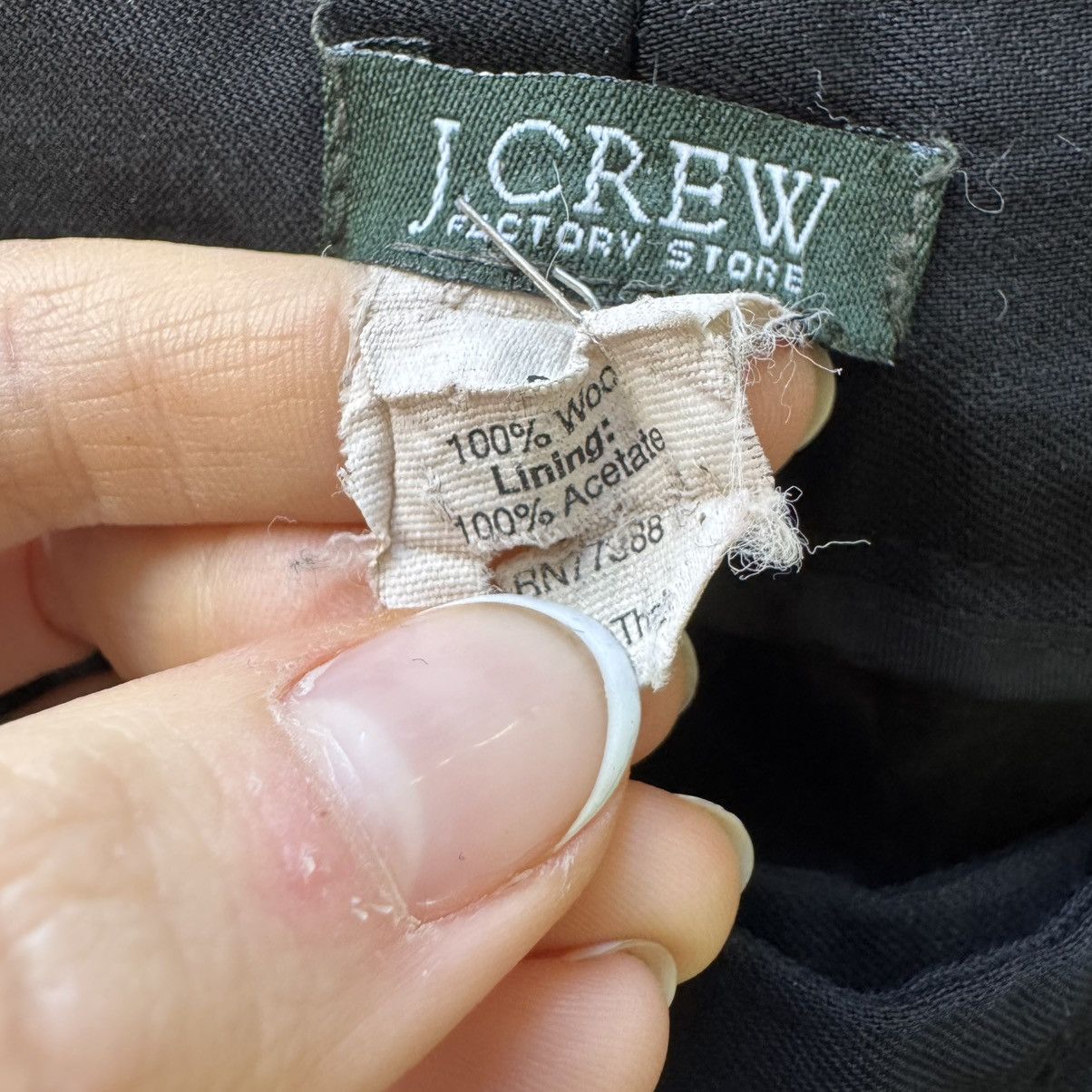 J.Crew J.Crew Wool Wide Leg Pants Size 30" / US 8 / IT 44 - 4 Thumbnail