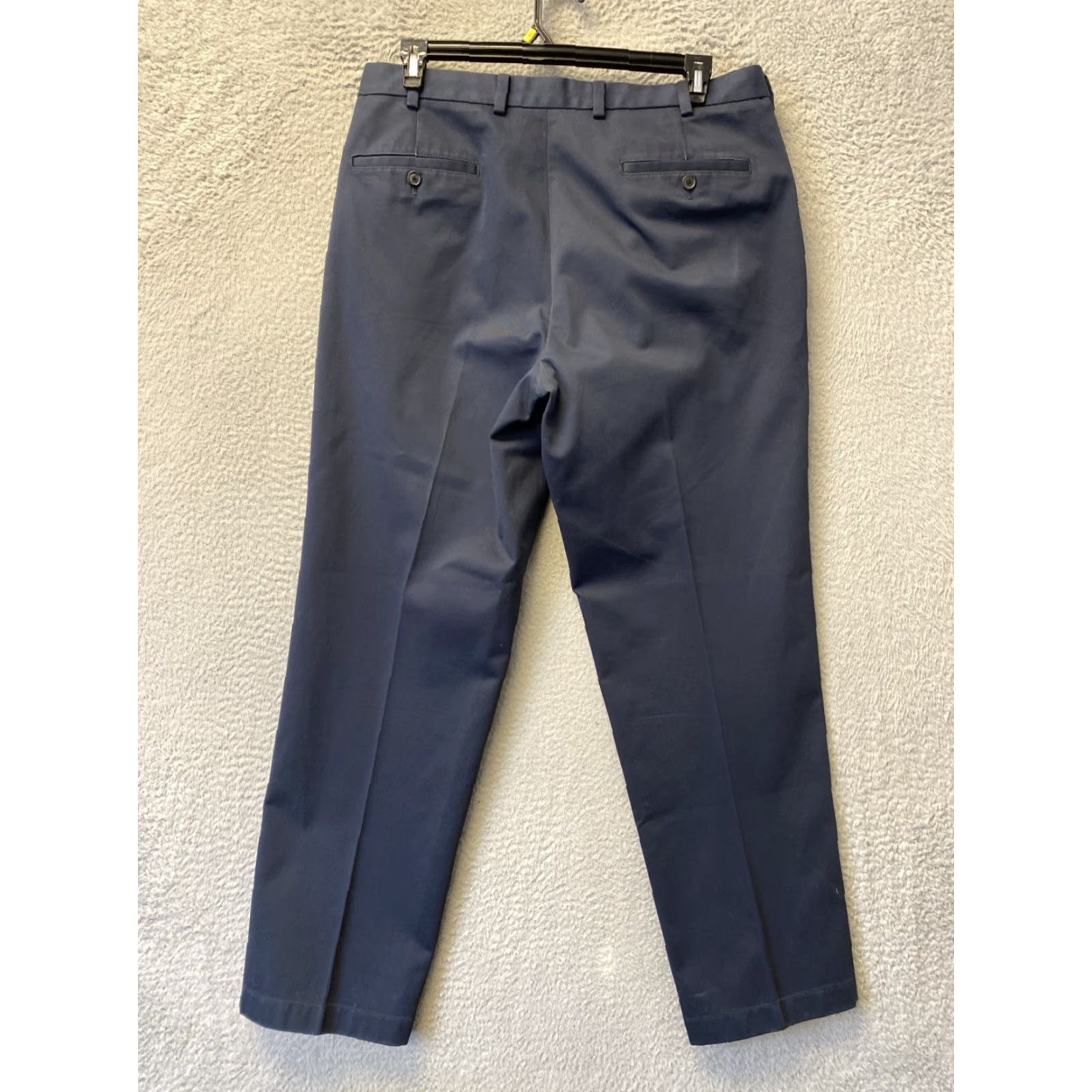 Brooks Brothers Brooks Brothers Advantage Chino Pants Dark Navy 38x32 Dress Pants /0655 Size US 38 / EU 54 - 6 Thumbnail