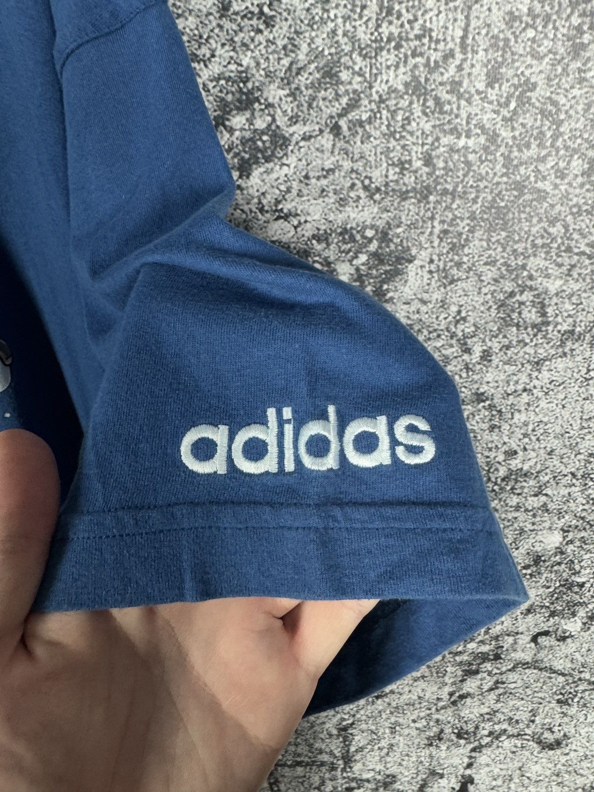 Adidas Adidas Vintage Basketball Graphic T-Shirt Rare Logo 90s XXL Size US XXL / EU 58 / 5 - 7 Thumbnail