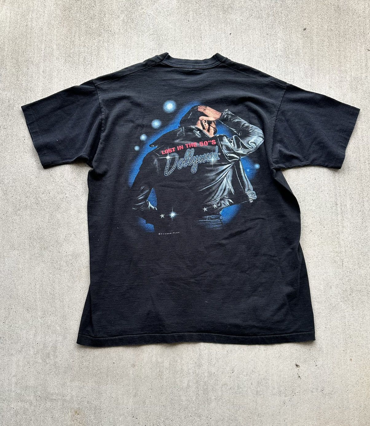 Fruit Of The Loom × Vintage Vintage Andrew Dice Clay T Shirt 90s Single Stitch Comedy Size US XL / EU 56 / 4 - 1 Thumbnail