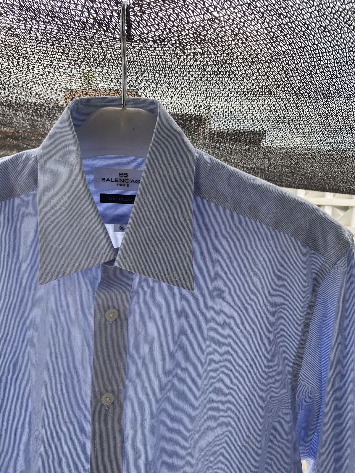 Balenciaga × Vintage Vintage balenciaga the classic button shirts Size US M / EU 48-50 / 2 - 2 Thumbnail