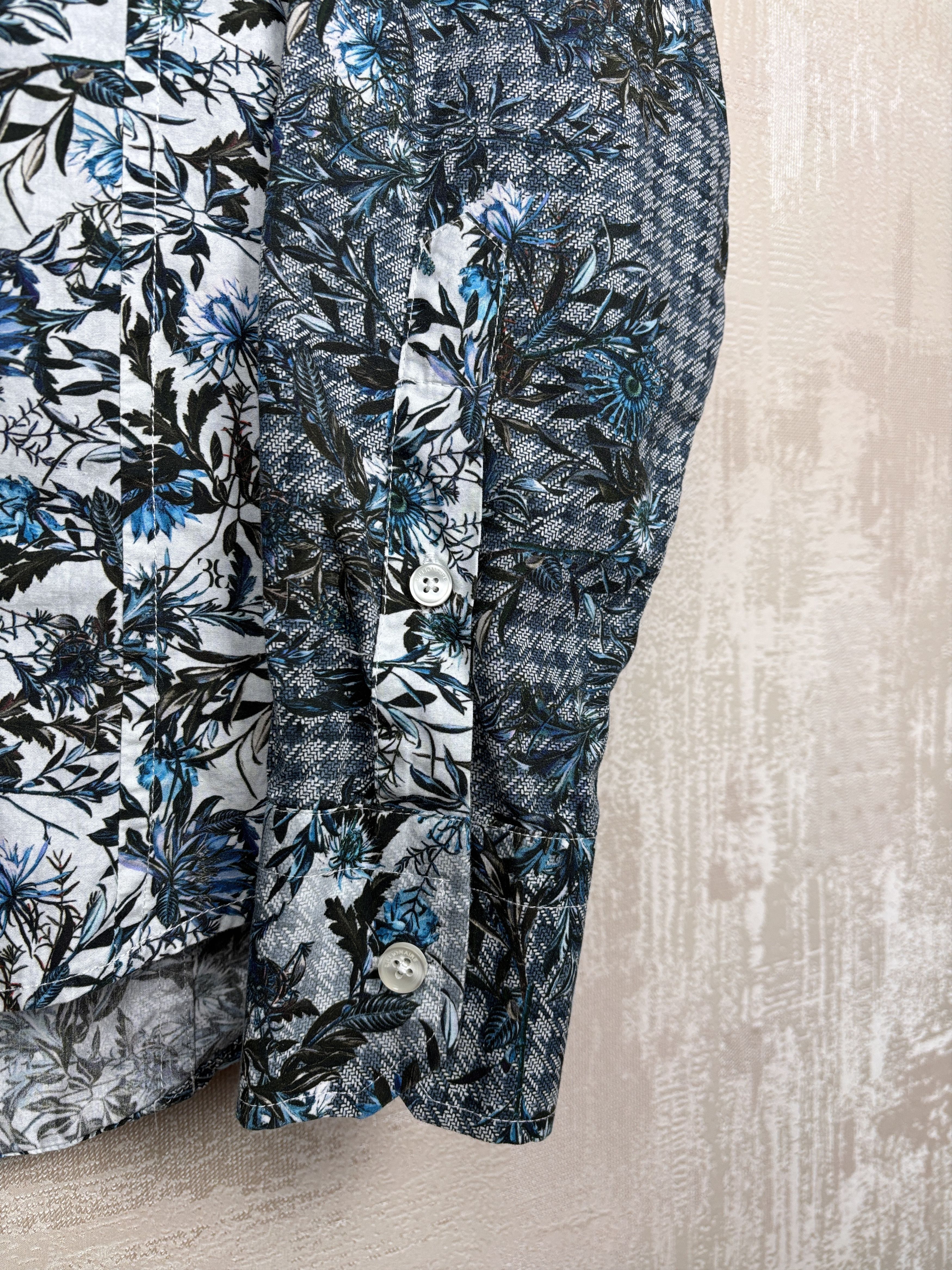 Billionaire Couture Billionaire Italian Couture Floral Long Sleeve Dress Shirt Size US M / EU 48-50 / 2 - 8 Thumbnail