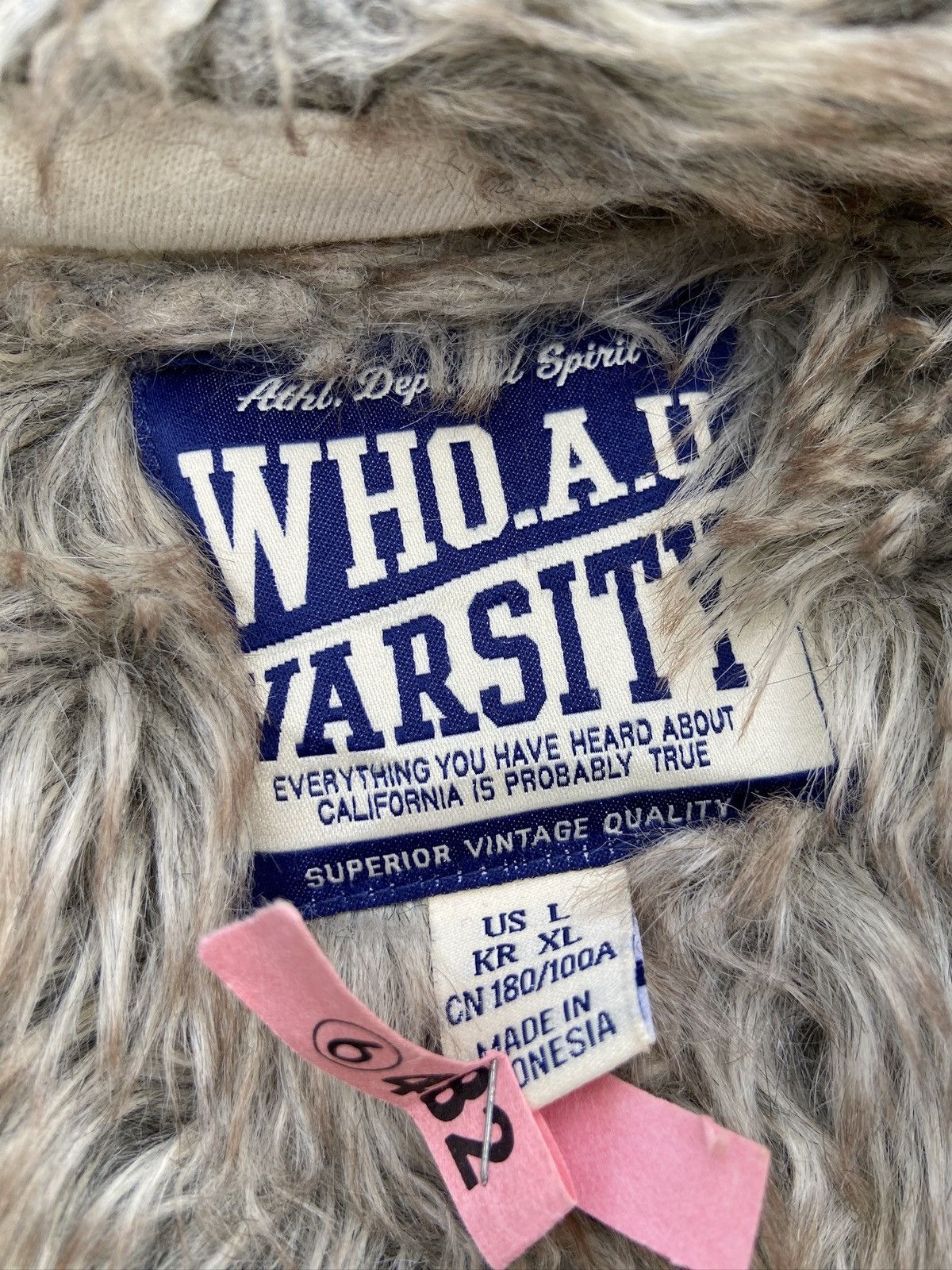 Who A.U. Bundle WHO A.U Faux Fur Zip Hoodie If Six Wasnine LGB Style Size US L / EU 52-54 / 3 - 9 Thumbnail