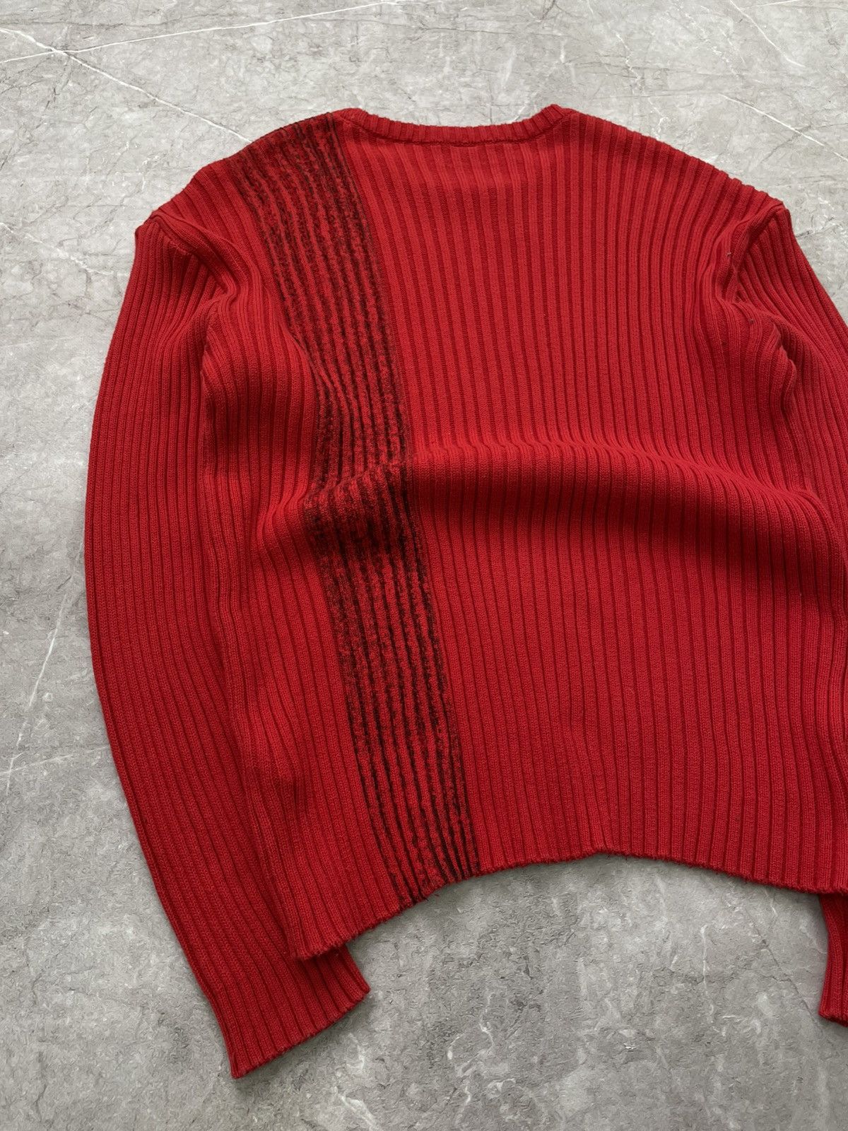 Designer × Diesel × Vintage Vintage Avant-garde DIESEL Archival Y2K Sweater Size US L / EU 52-54 / 3 - 10 Thumbnail