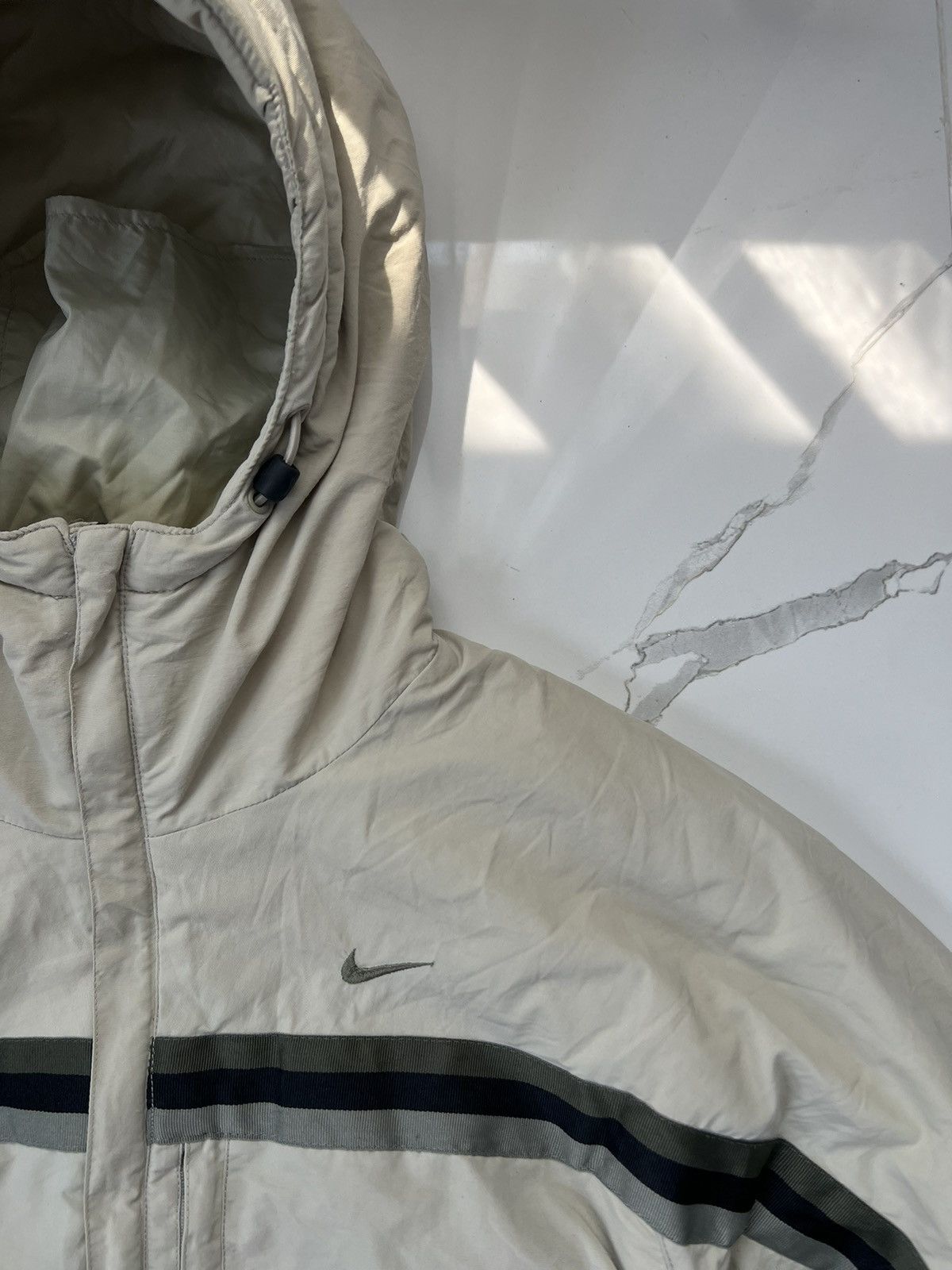 Nike × Vintage 90’s NIKE SWOOSH LOGO Y2K GORPCORE HOODED JACKET Size US M / EU 48-50 / 2 - 5 Thumbnail