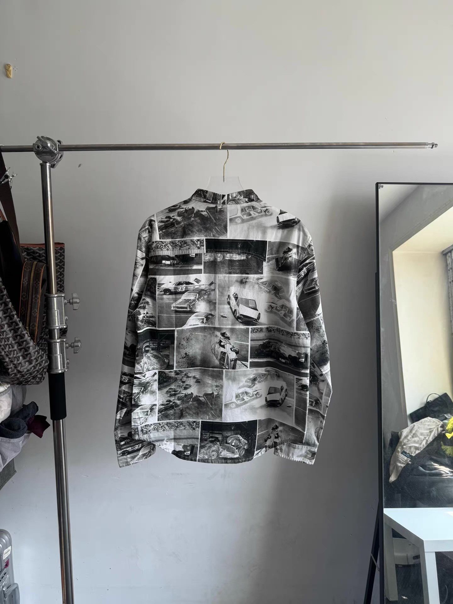 10 Deep 10.DEEP Car Crash Print Shirt Q17 Size US L / EU 52-54 / 3 - 3 Thumbnail