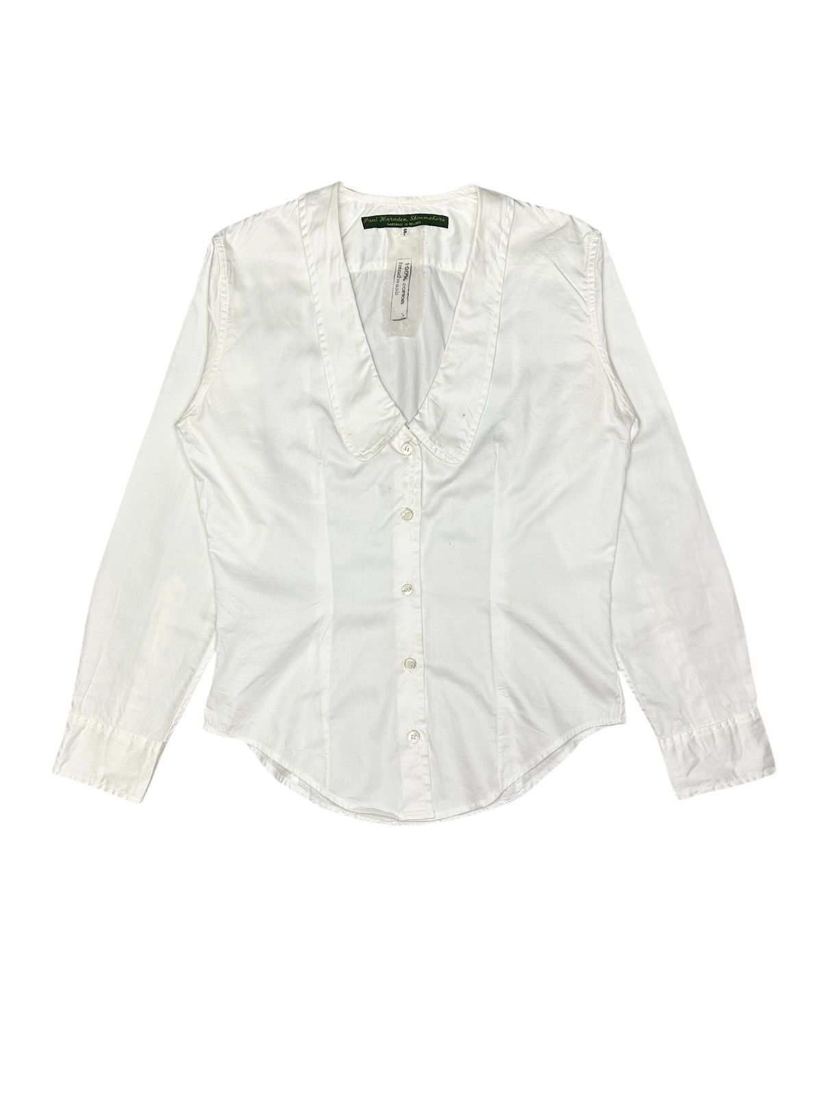 Paul Harnden Shoemakers Chelsea Collar Button Up Shirt Size S / US 4 / IT 40 - 1 Thumbnail