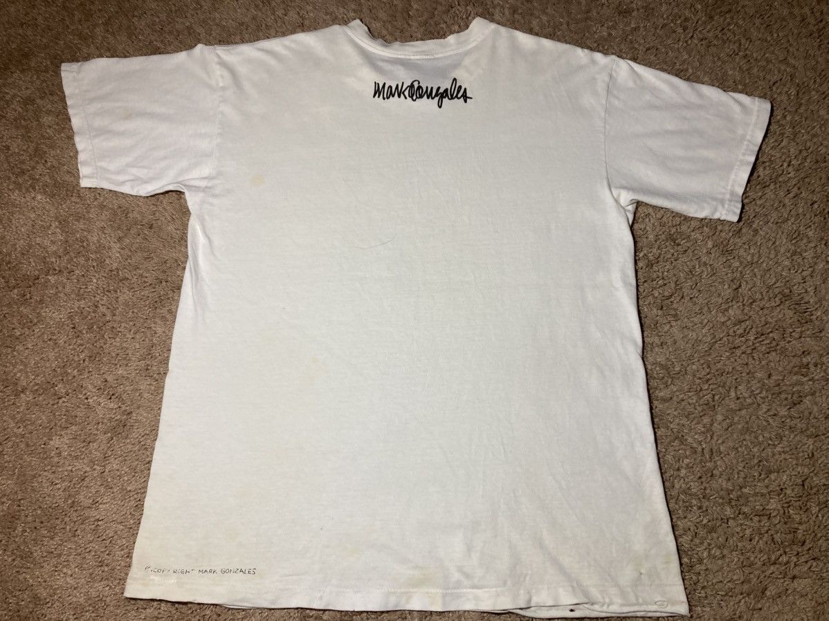 Japanese Brand 2001 Mark Gonzales Lovers Sketch Art Drawing Supreme Skate Size US L / EU 52-54 / 3 - 11 Thumbnail