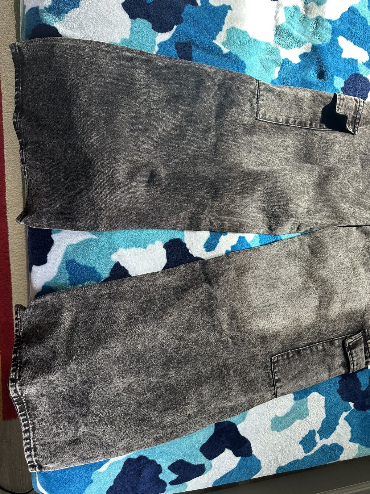 MNML Black Denim Baggy Jeans Size US 32 / EU 48 - 7 Thumbnail