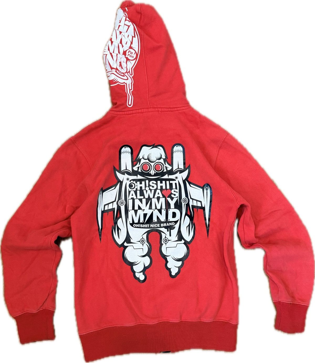 Other OH Shit Hip Hop Zip Up Hoodie Size US S / EU 44-46 / 1 - 8 Thumbnail
