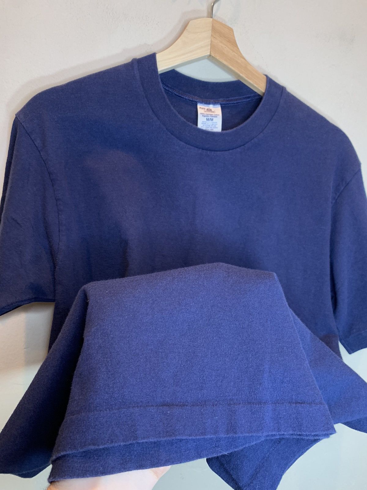 Stafford *RARE* Vintage Stafford Single Stitch Combed Cotton T-Shirt Size US M / EU 48-50 / 2 - 3 Thumbnail