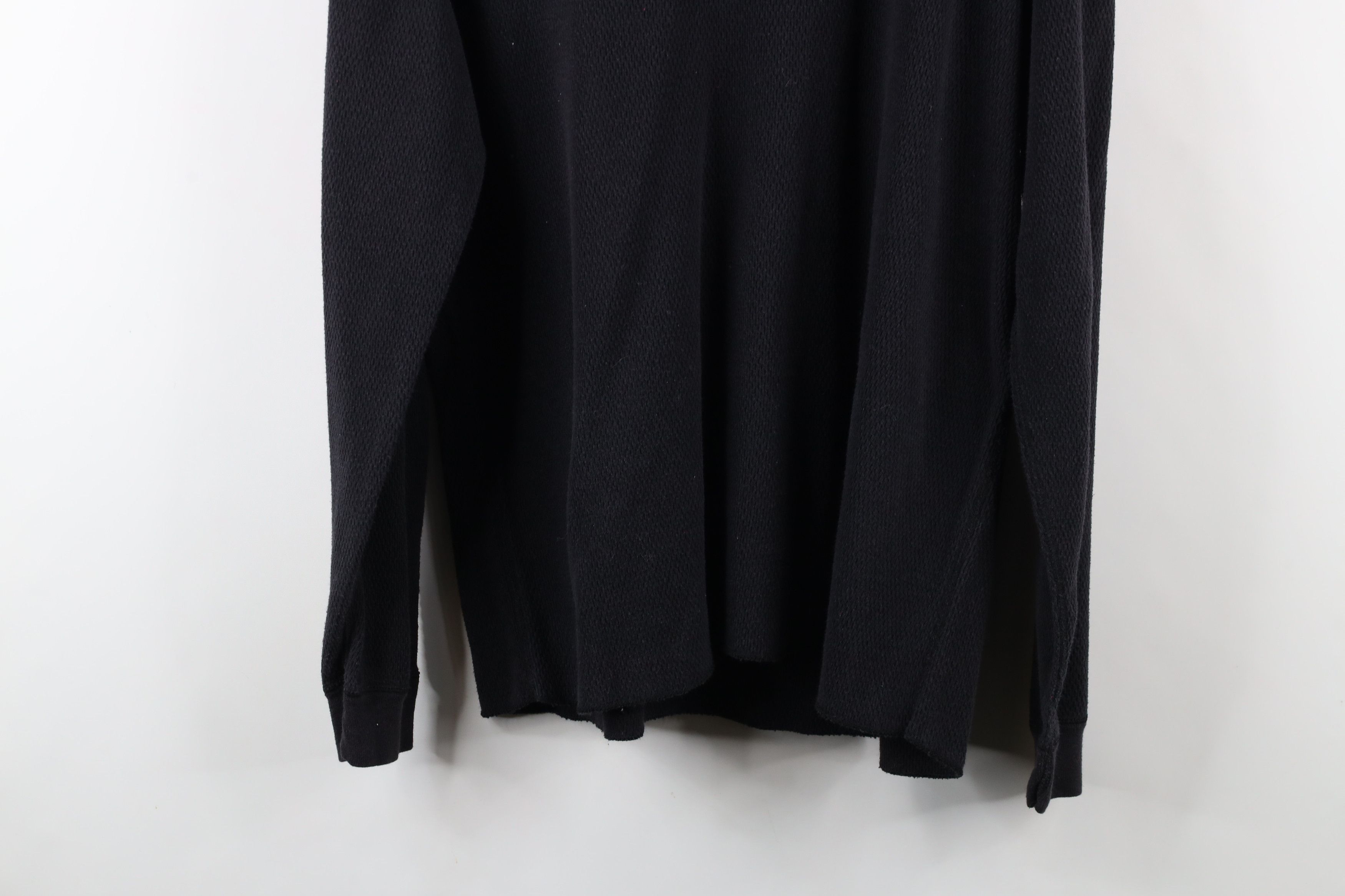 Vintage Vintage 90s Streetwear Knit Long Sleeve Henley T-Shirt Size US XL / EU 56 / 4 - 9 Thumbnail