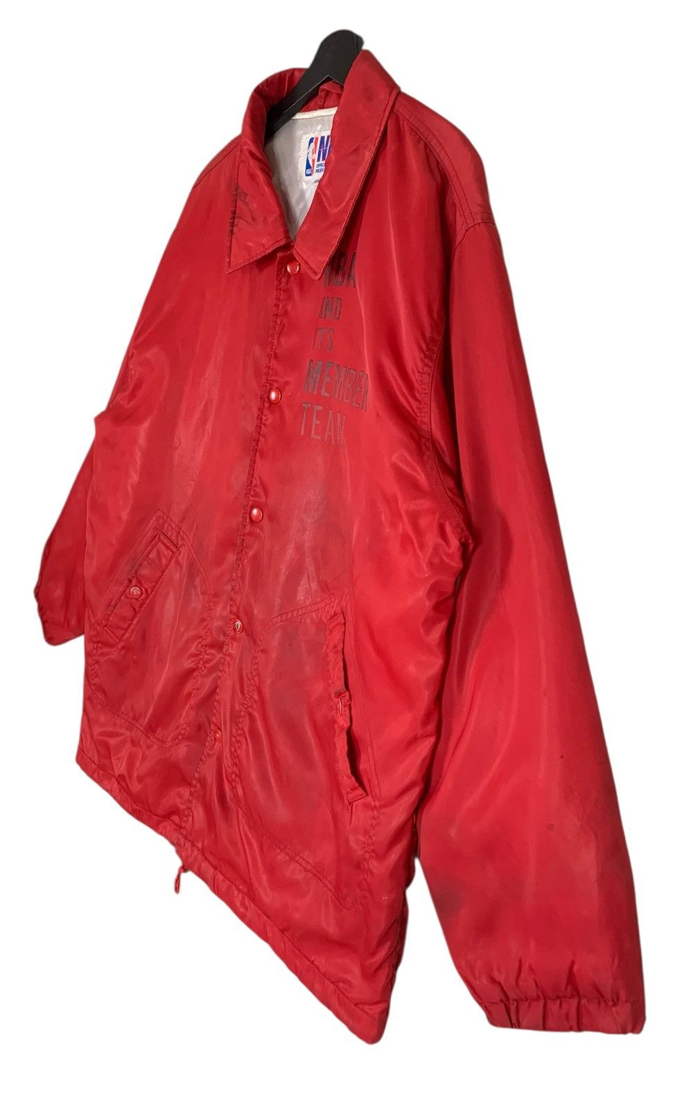 Vintage Vintage Chicago Bull NBA SportWear Windbreaker Coach Jacket Size US XL / EU 56 / 4 - 3 Thumbnail