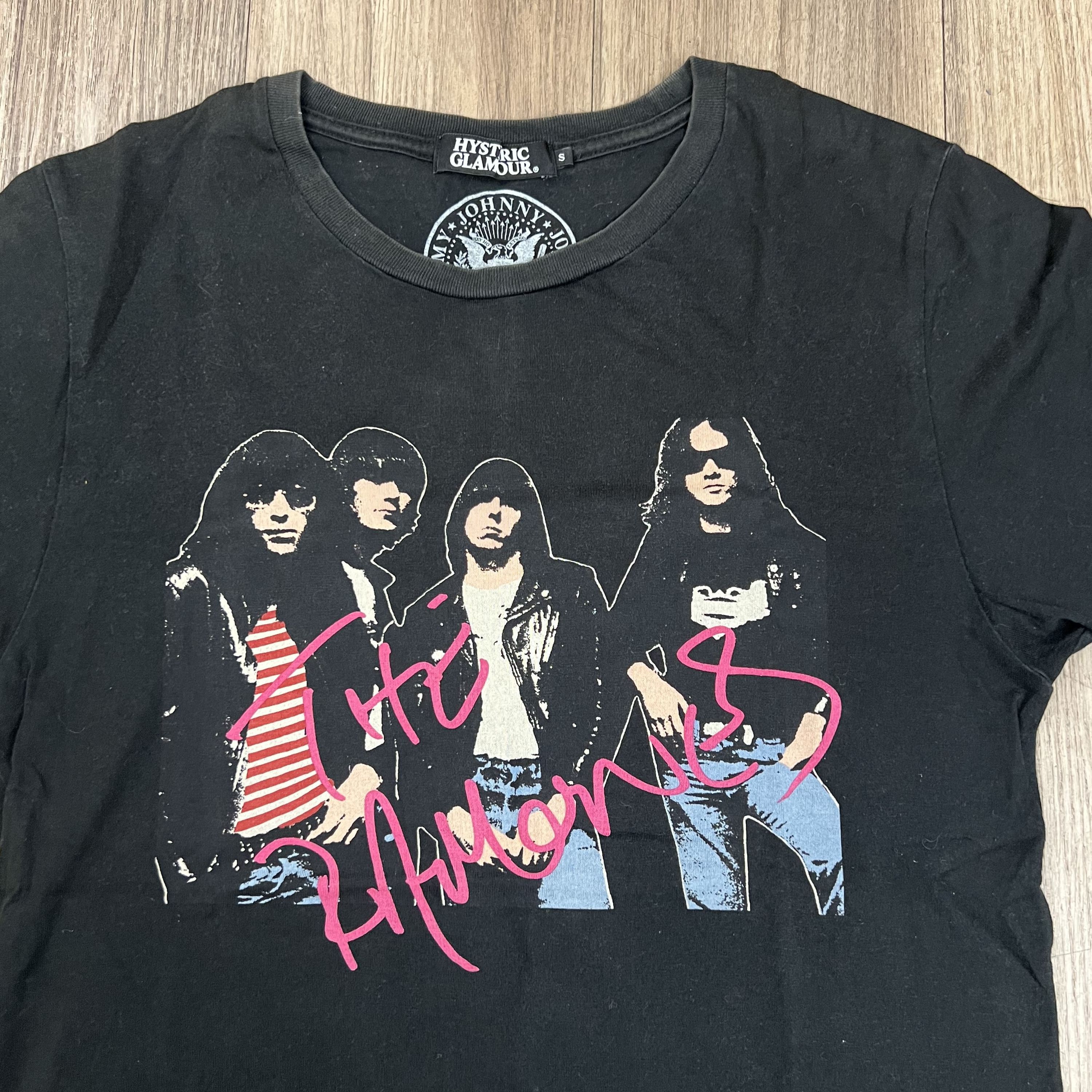 Hysteric Glamour Hysteric Glamour Ramones Black Tee Size US S / EU 44-46 / 1 - 2 Thumbnail