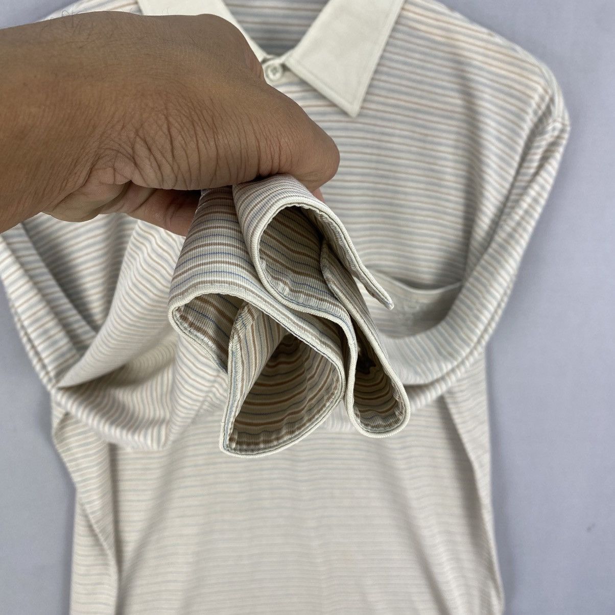 Austin Reed Vintage Austin Reed Polo TShirt Long Sleeve Stripe Casual Size US XS / EU 42 / 0 - 10 Thumbnail
