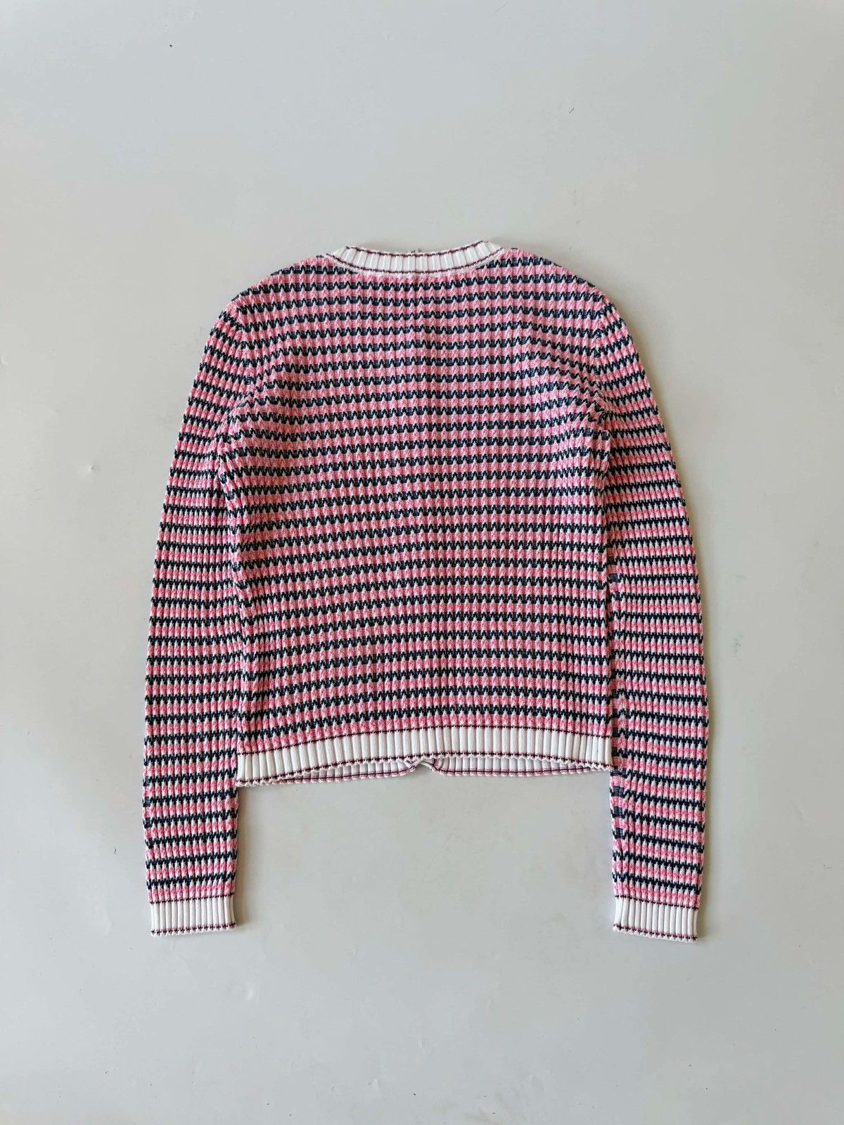 Chanel Chanel Stripped Multicolor Cardigan Size XS / US 0-2 / IT 36-38 - 2 Thumbnail