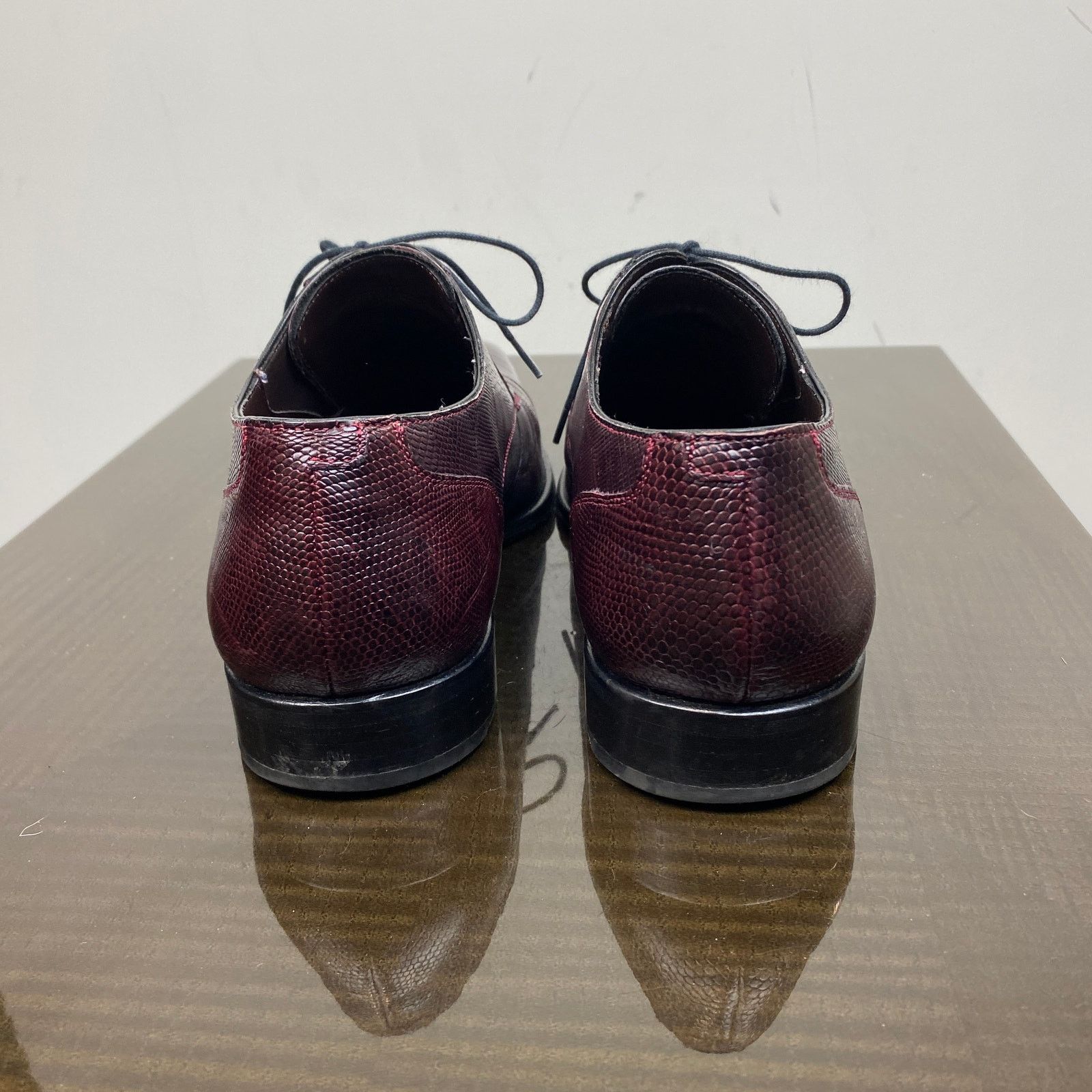 Mezlan Mezlan Valdez Genuine Lizard Cap Toe Derby Oxfords 8M Size US 8 / EU 41 - 4 Thumbnail