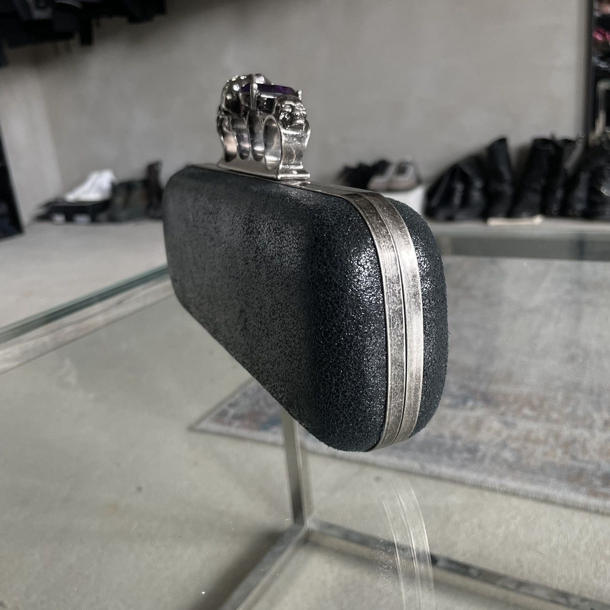 Alexander McQueen Alexander McQueen Knuckles Clutch Size ONE SIZE - 7 Thumbnail