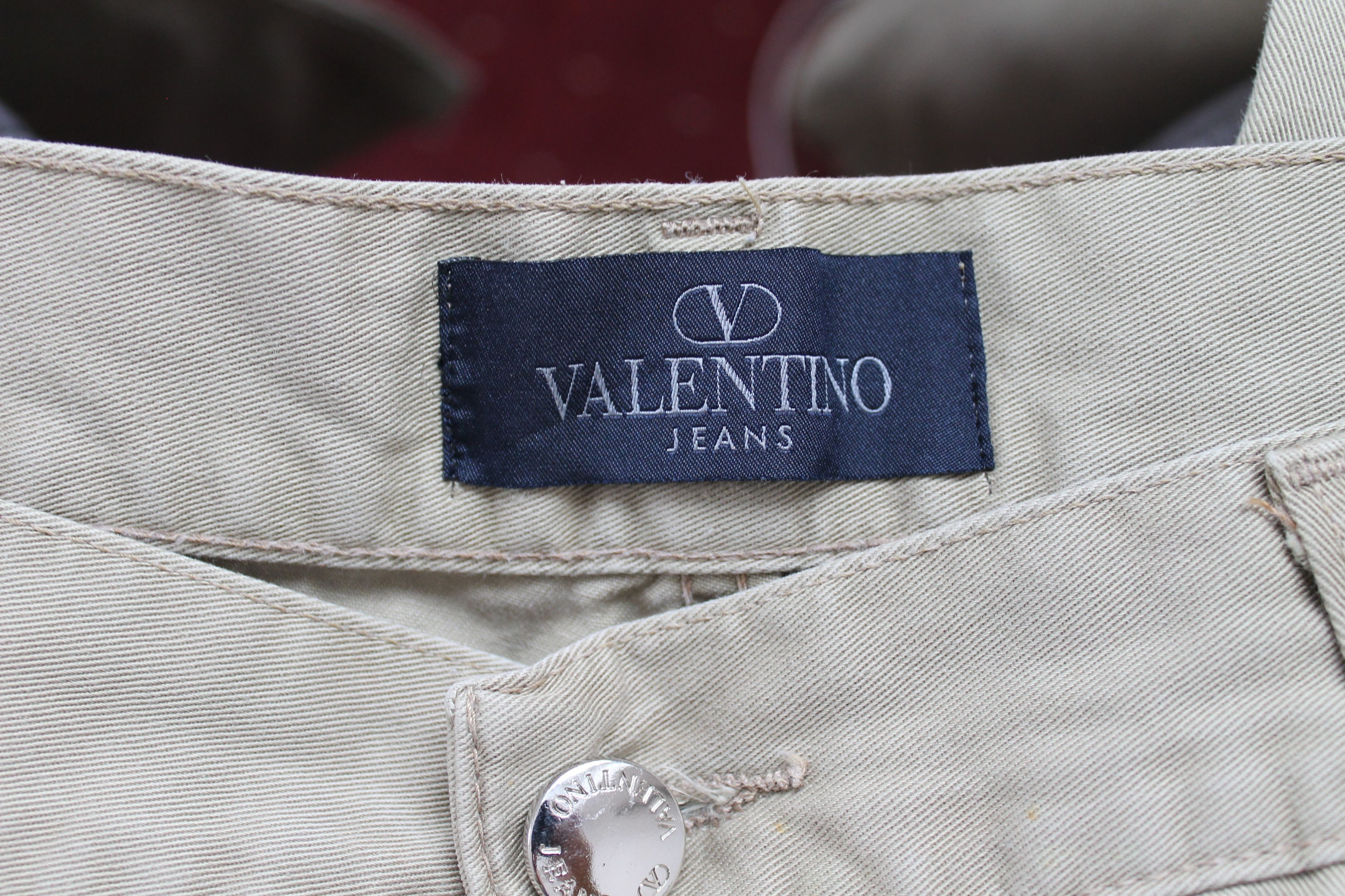 Valentino Vintage Valentino Jeans beige Size US 34 / EU 50 - 3 Thumbnail