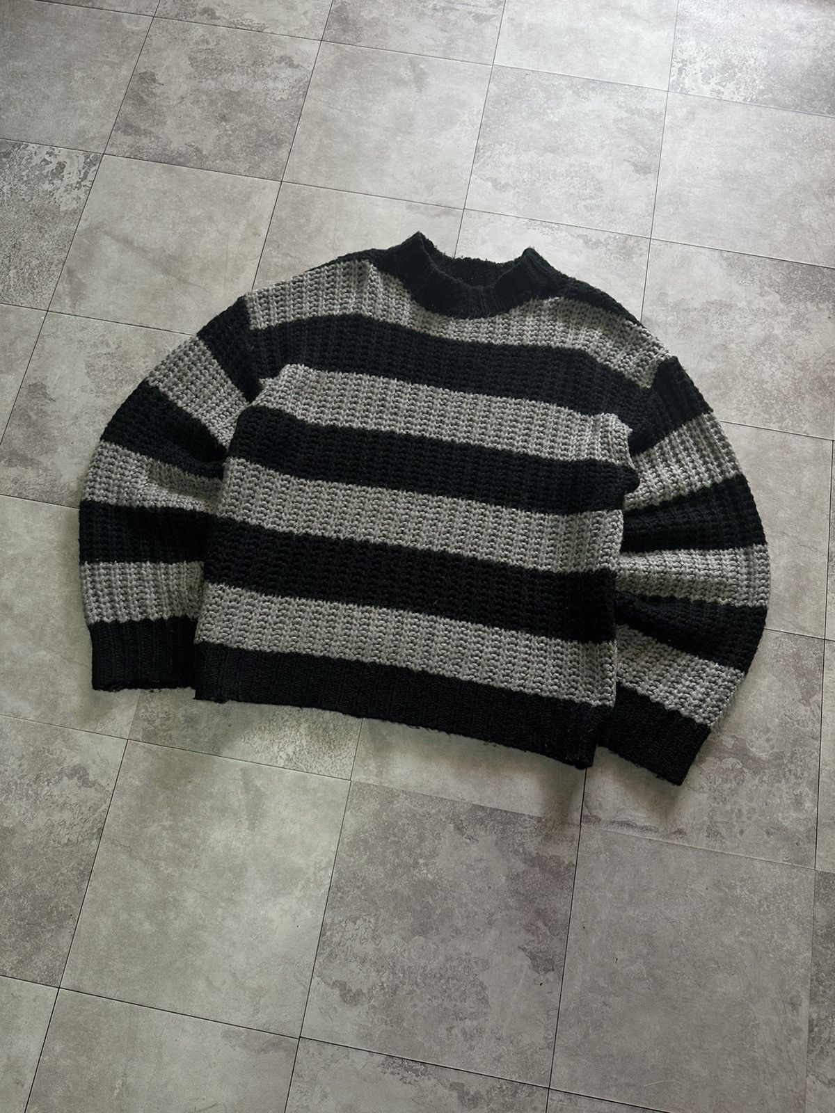Hysteric Glamour If Six Was Nine Striped LGB Vibe Knit Sweater Sz S Size S / US 4 / IT 40 - 3 Thumbnail