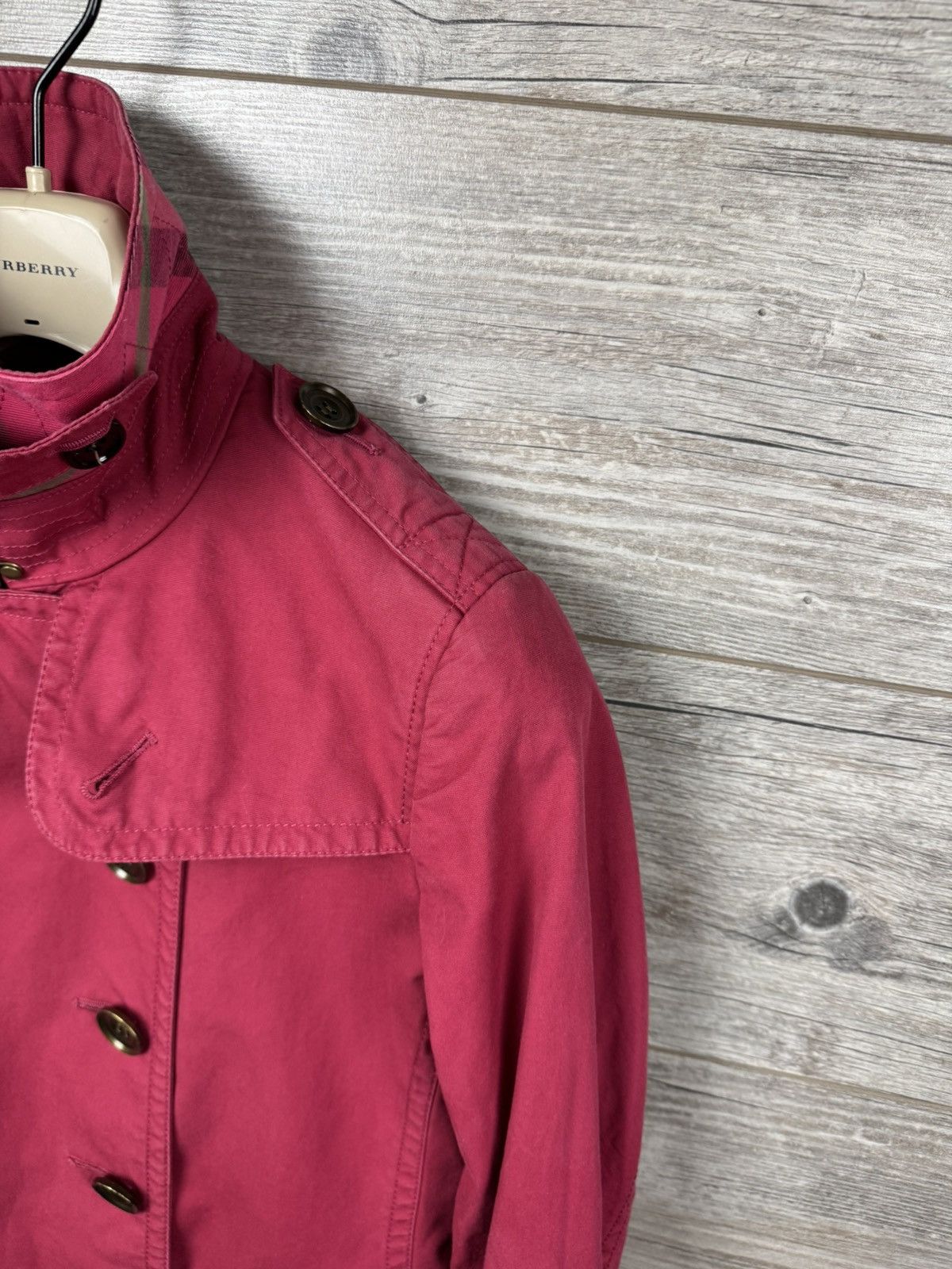 Burberry Burberry Brit Trench Vintage coat with checkered lining Size M / US 6-8 / IT 42-44 - 19 Thumbnail