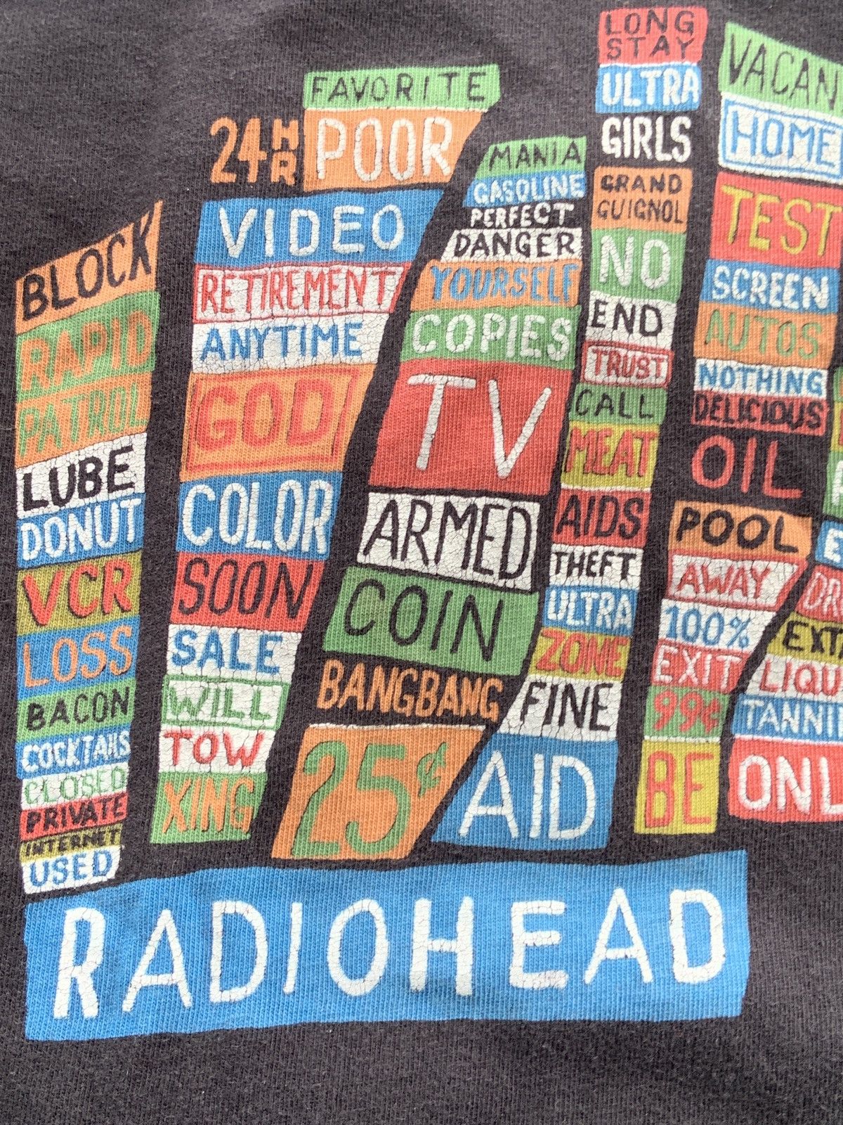 Vintage Rare❗️Radiohead Hail To The Thief Album Size US M / EU 48-50 / 2 - 3 Thumbnail