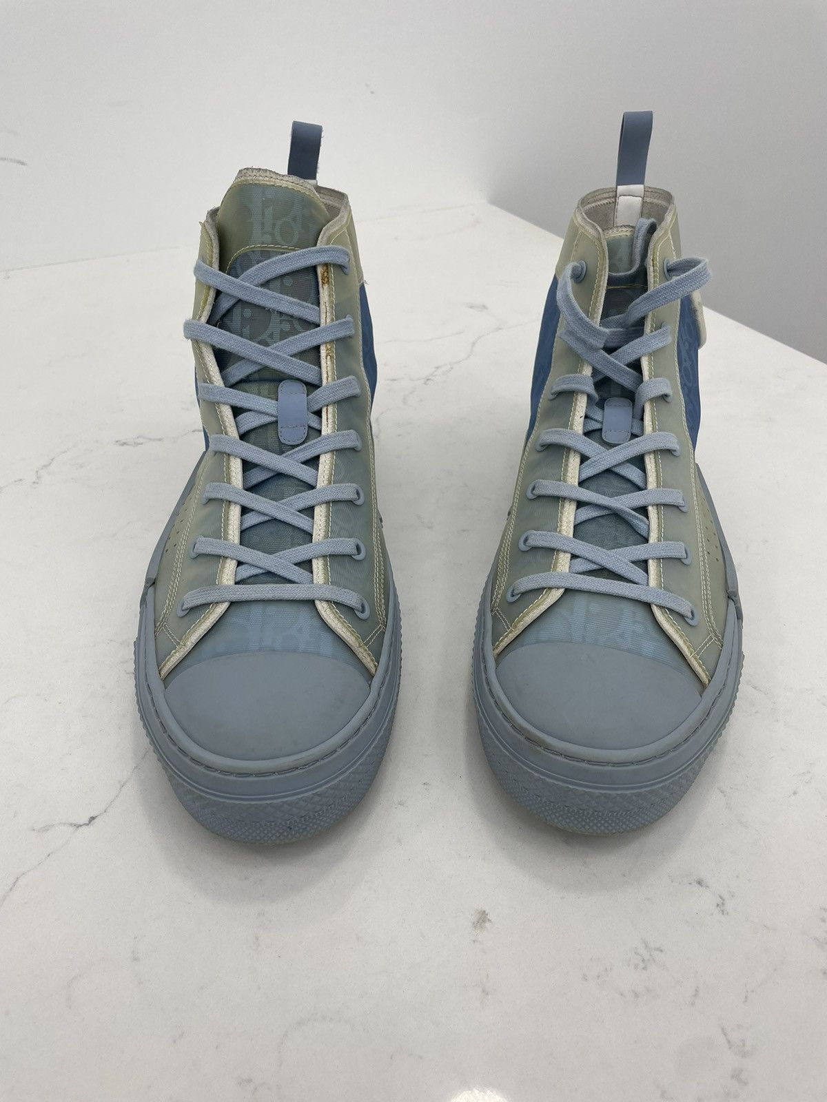 Dior Dior B23 Blue and white Size US 12 / EU 45 - 2 Thumbnail