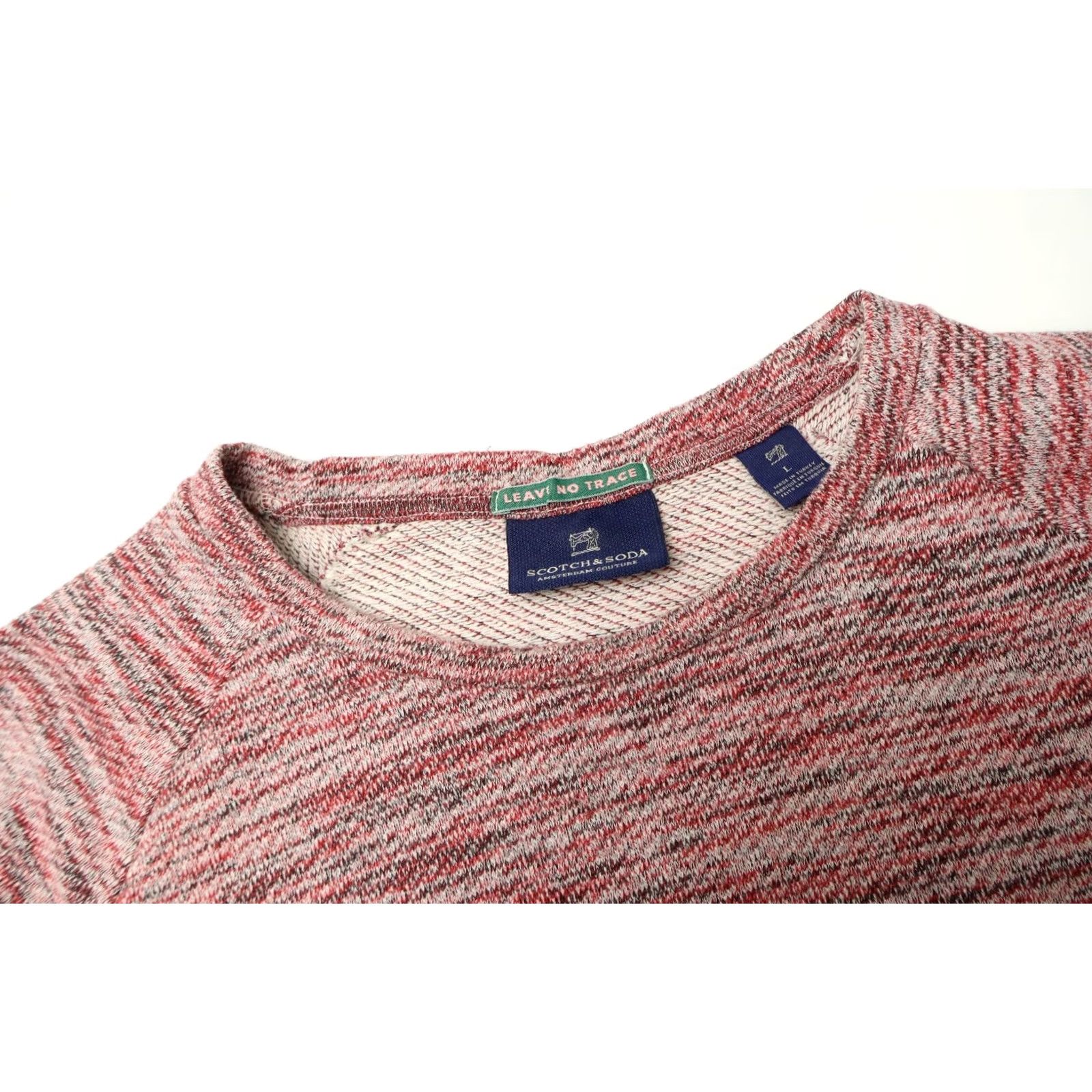 Scotch & Soda SCOTCH & SODA Sweatshirt Men LARGE Pink Pullover Crew Neck Long Sleeve Knit Shirt Size US L / EU 52-54 / 3 - 4 Thumbnail