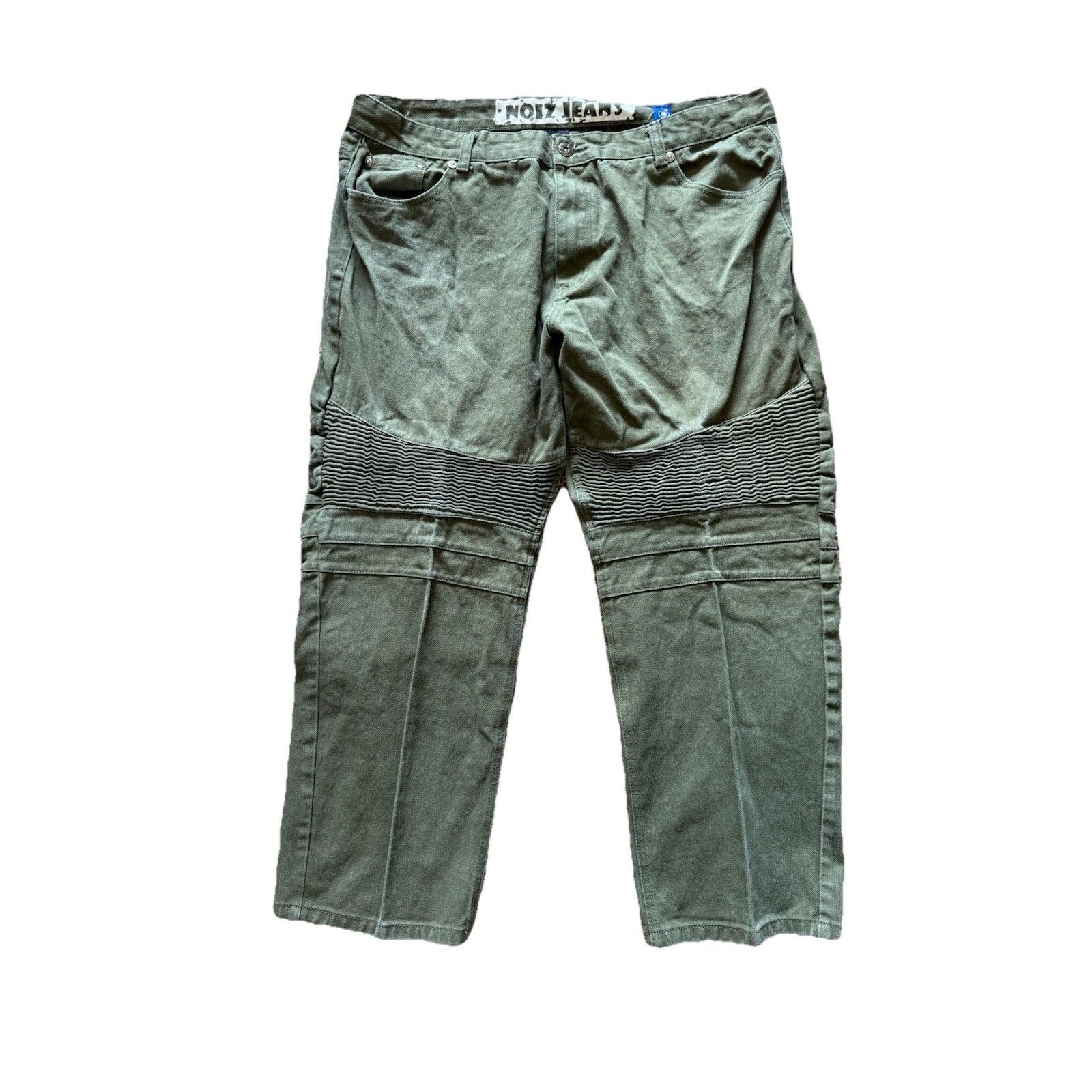Other Vintage Noiz Green Denim Set Including Jacket 4XL & Jeans 44 Size US XXL / EU 58 / 5 - 10 Thumbnail