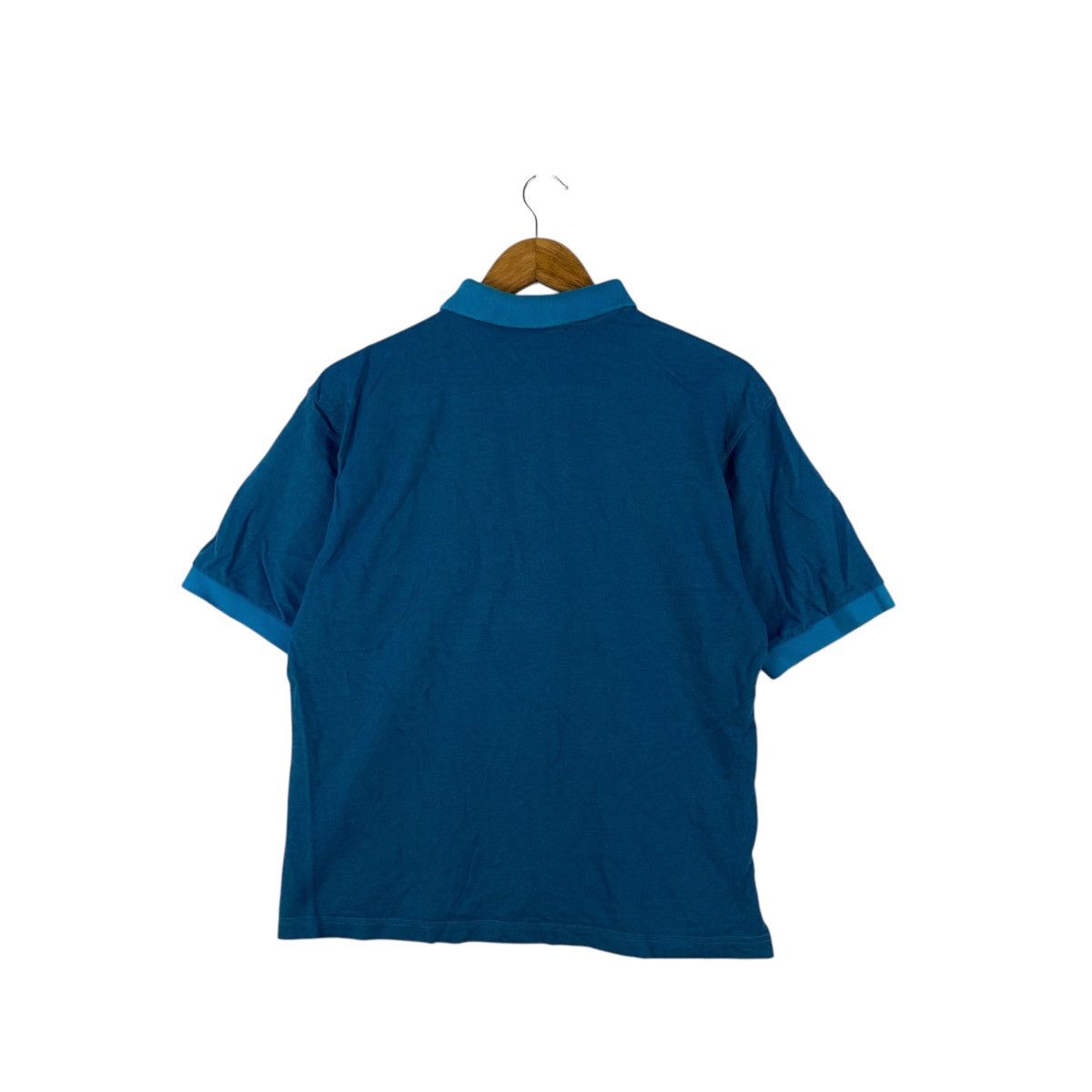 Hiroko Koshino Homme Vintage HIROKO KOSHINO HOMME Collection Polo Tee Shirt Top Size US M / EU 48-50 / 2 - 6 Thumbnail