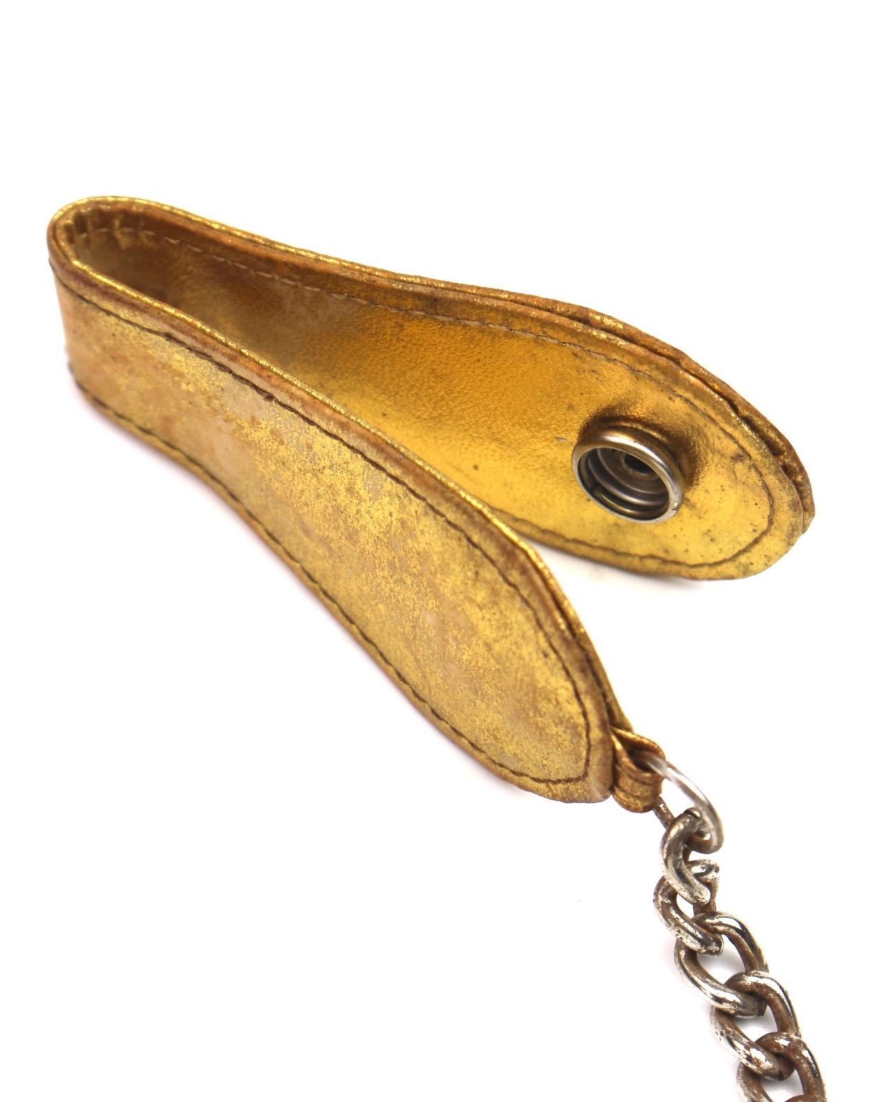 One Piece 2000S ONE PIECE GOLD CLIP WALLET CHAIN HOLDER Size ONE SIZE - 6 Thumbnail