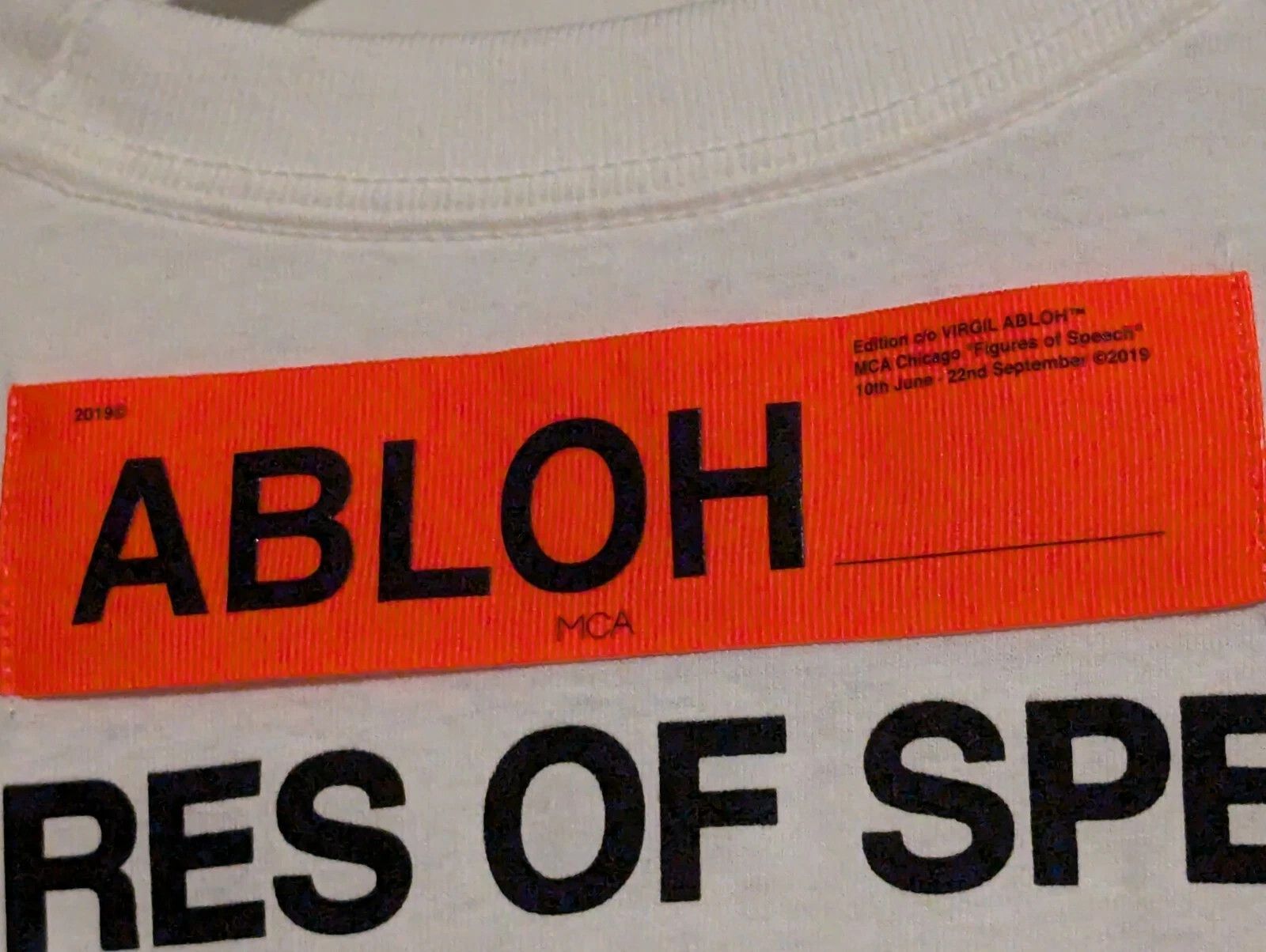 Virgil Abloh Virgil Abloh MCA Figures Of Speech Medium RARE Never Worn Size US M / EU 48-50 / 2 - 6 Thumbnail