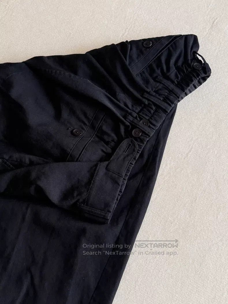 Yohji Yamamoto Yohji Yamamoto size 2 Wool wrap-around laminated wide-leg p Size US 28 / EU 44 - 6 Thumbnail