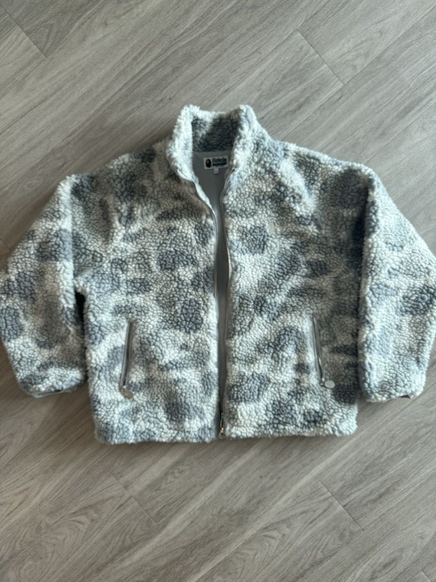 Bape Bape Camo Fleece Jacket Size US XL / EU 56 / 4 - 1 Thumbnail