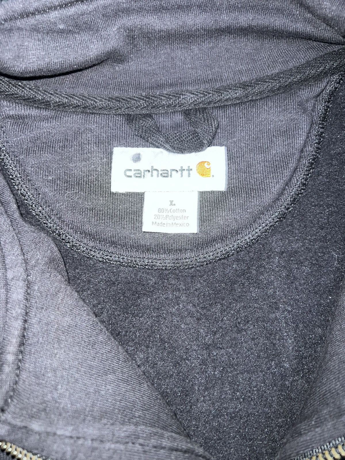 Carhartt Carhartt Quarter Zip Sweatshirt Size US L / EU 52-54 / 3 - 3 Thumbnail