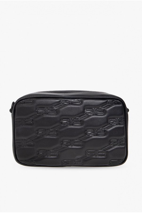 image of Balenciaga O1Mt1Gz0424 Size: Os Signature Camera Bag In Black, Women's