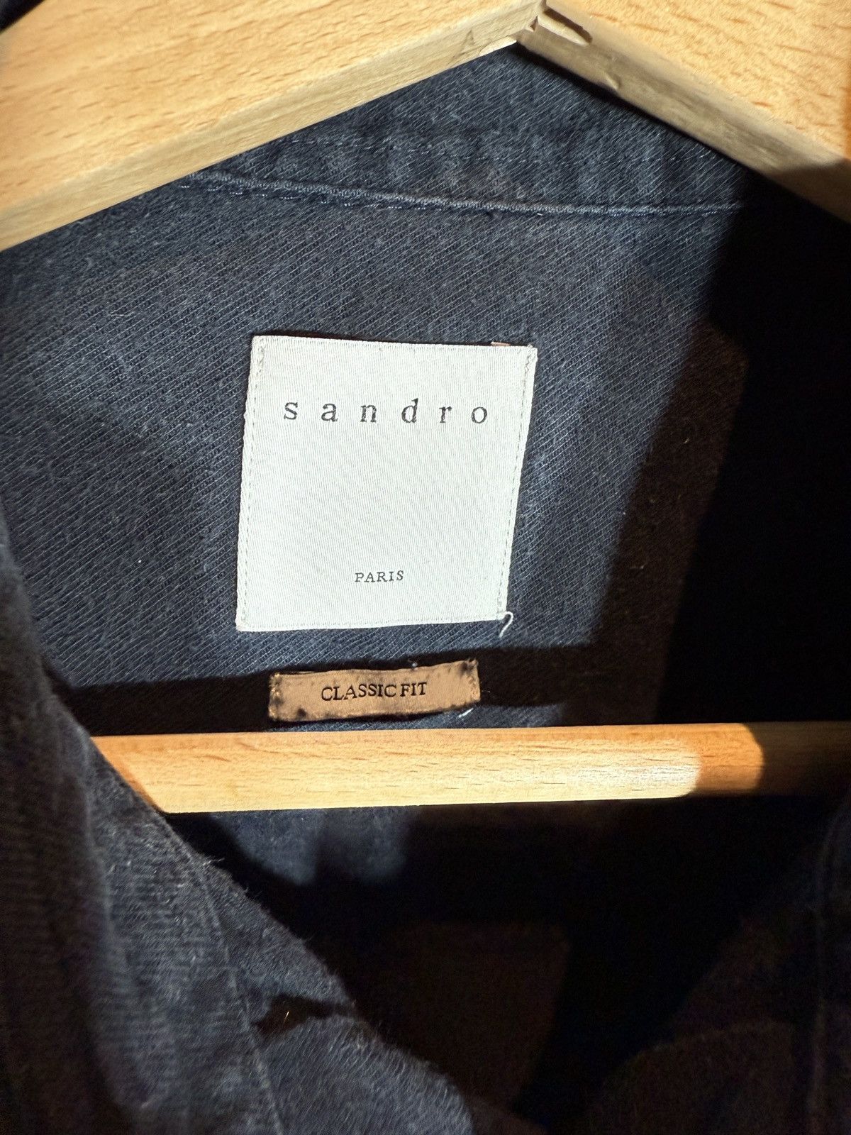 Sandro Sandro shirt Size US L / EU 52-54 / 3 - 3 Thumbnail