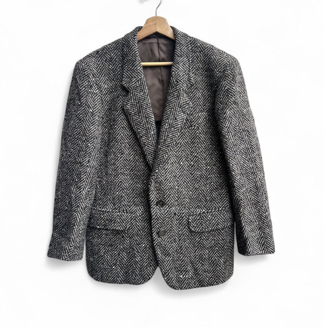 Yves Saint Laurent Vintage Yves Saint Laurent Homme Wool Coat Size US M / EU 48-50 / 2 - 1 Thumbnail