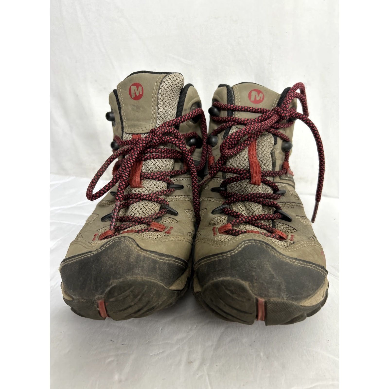 Merrell Merrell All Out Blaze Vent Mid Hiking Boots Women's 7 Brown Leather J32758 Boots Hiking Mens Womens Boys Girls Size S / US 4 / IT 40 - 6 Thumbnail
