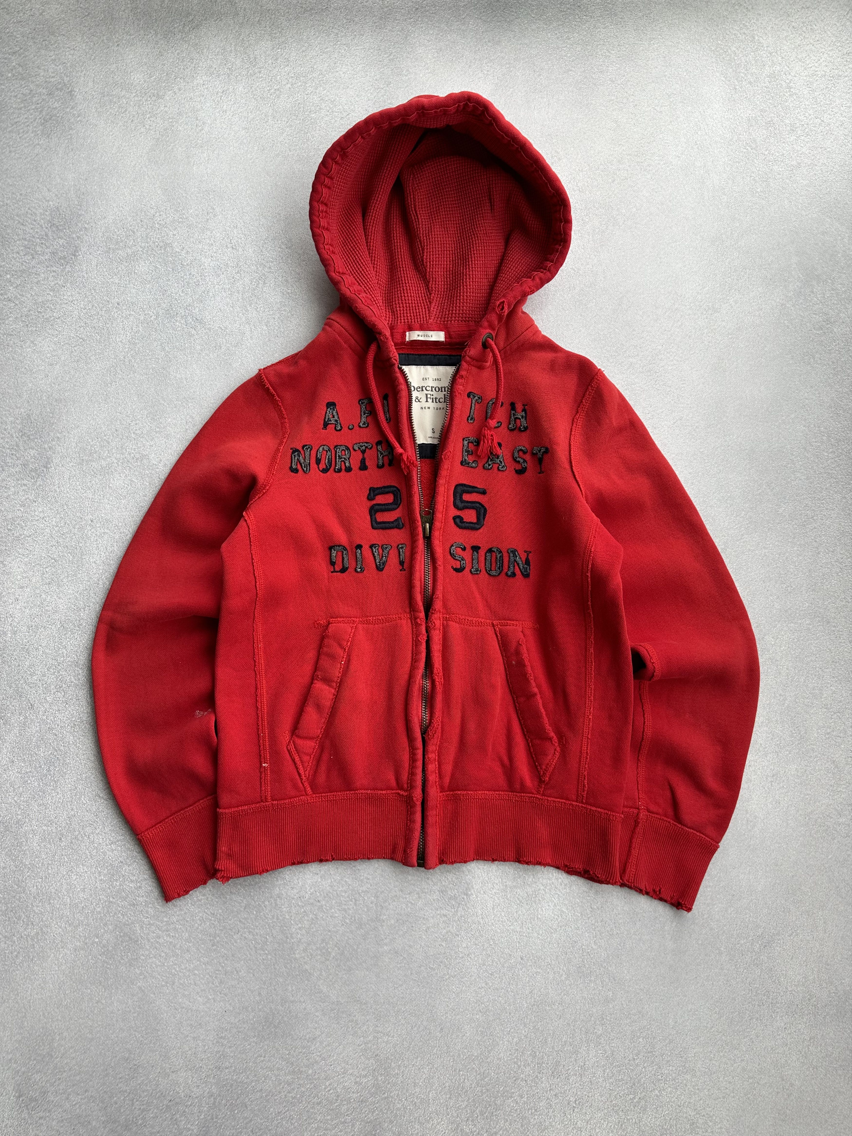 Japanese Brand × Vintage Vintage If6was9 style heavy Abercrombie zip hoodie Size US S / EU 44-46 / 1 - 1 Thumbnail
