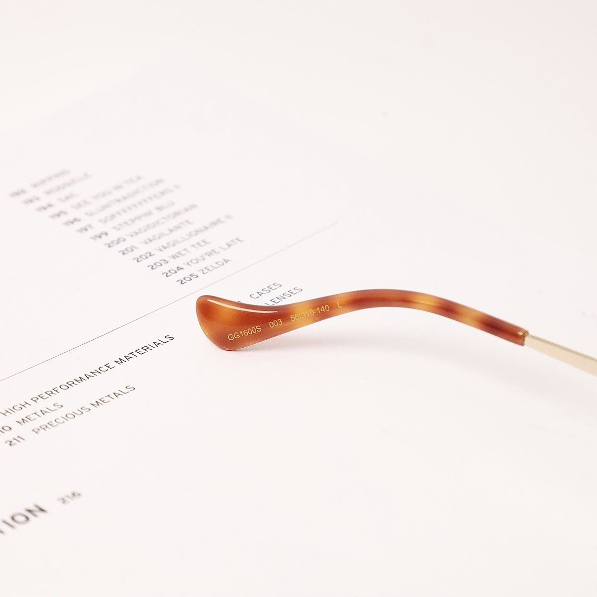 Gucci GUCCI GG1600S SUNGLASSES Size ONE SIZE - 7 Thumbnail