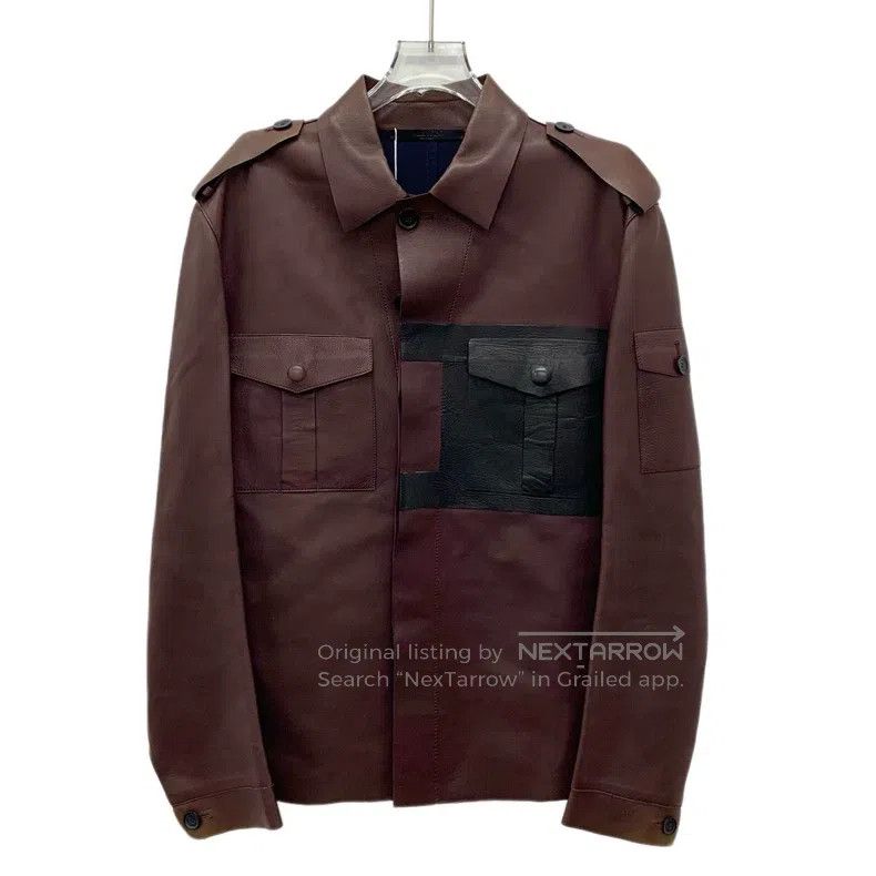 Valentino Valentino Sheepskin lapel long-sleeved jacket coat Size US M / EU 48-50 / 2 - 1 Thumbnail