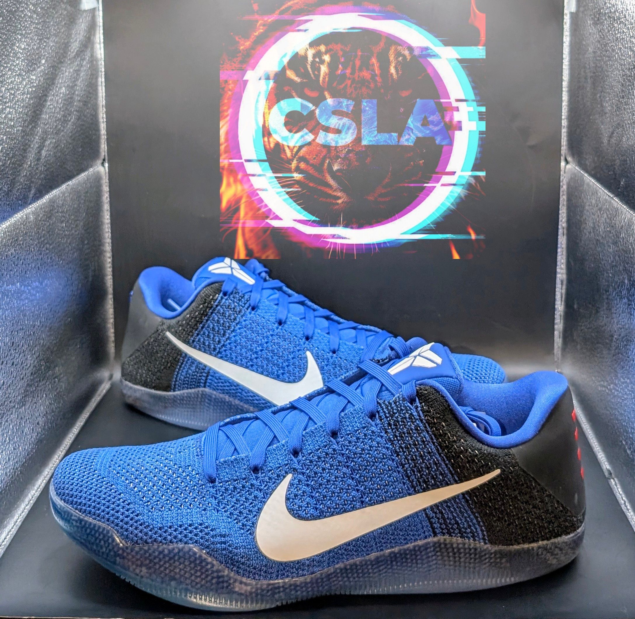 Nike Nike Kobe 11 Elite Low Duke Blue Devils Promo Sample PE Size US 12 / EU 45 - 1 Thumbnail