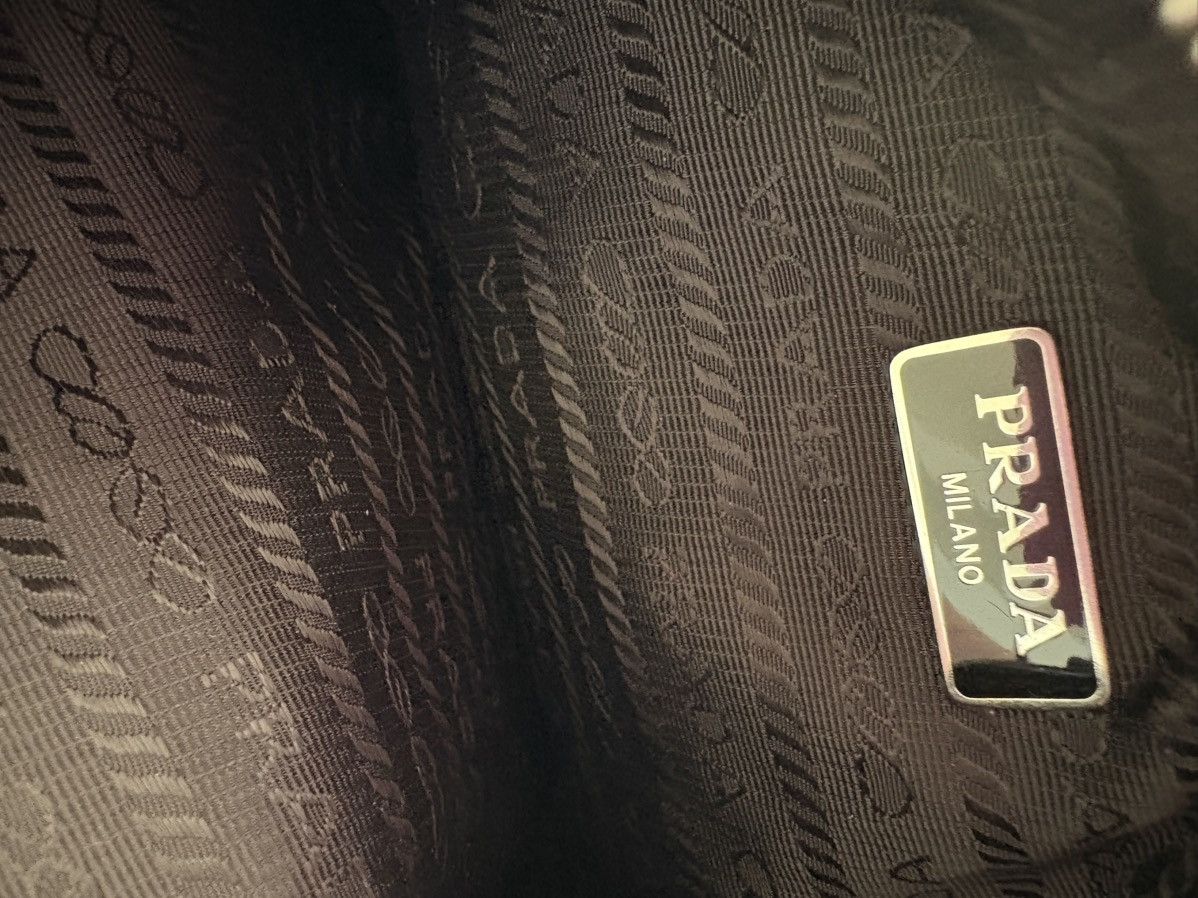 Prada Re-edition 2005 cloth handbag Prada Black Size ONE SIZE - 9 Thumbnail