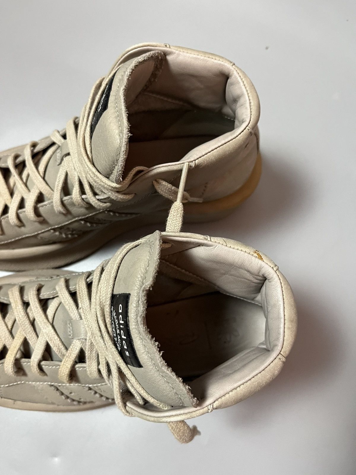 Adidas × Rick Owens Adidas x Rick Owens AW16 Mastodon Pro Model “pearl” sneaker Size US 6 / IT 36 - 5 Thumbnail